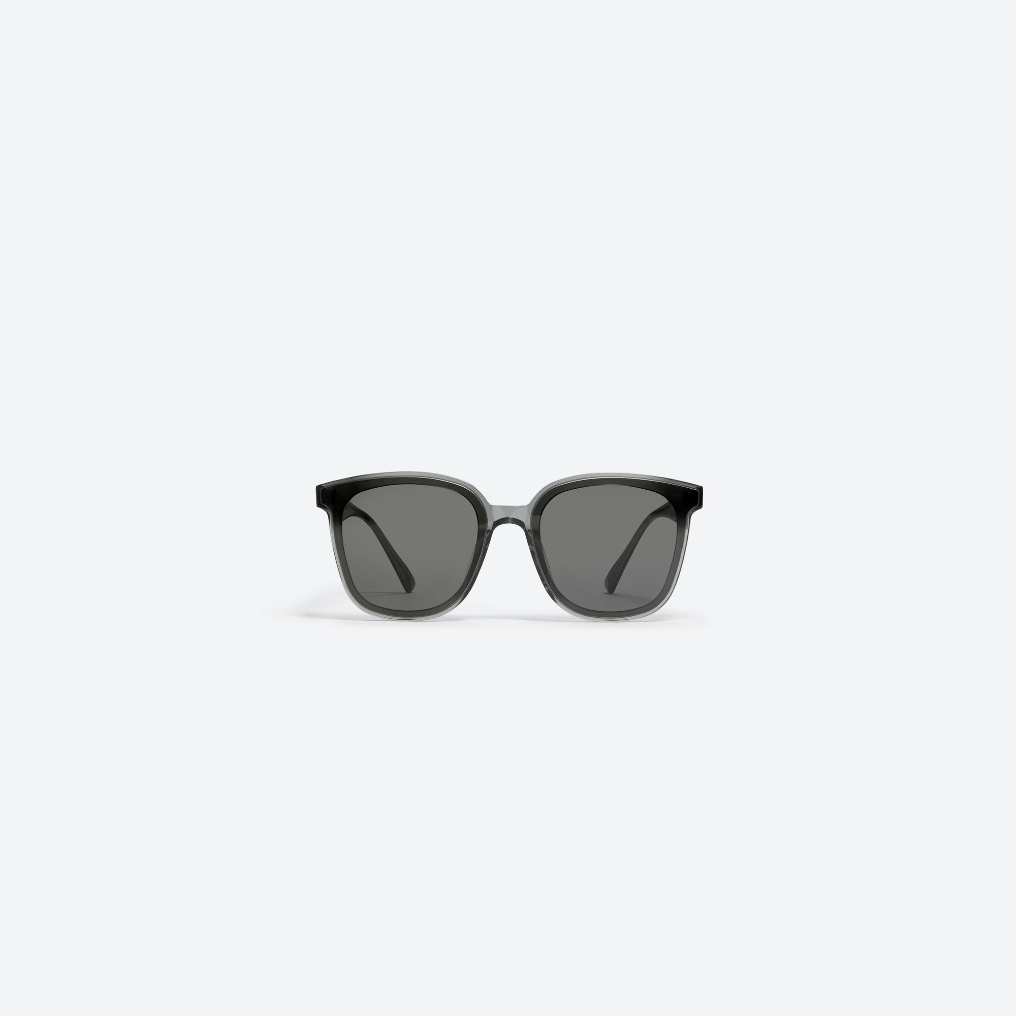 A front view of Gentle Monster Jackie G3 Gray Acetate framed Square sunglasses.