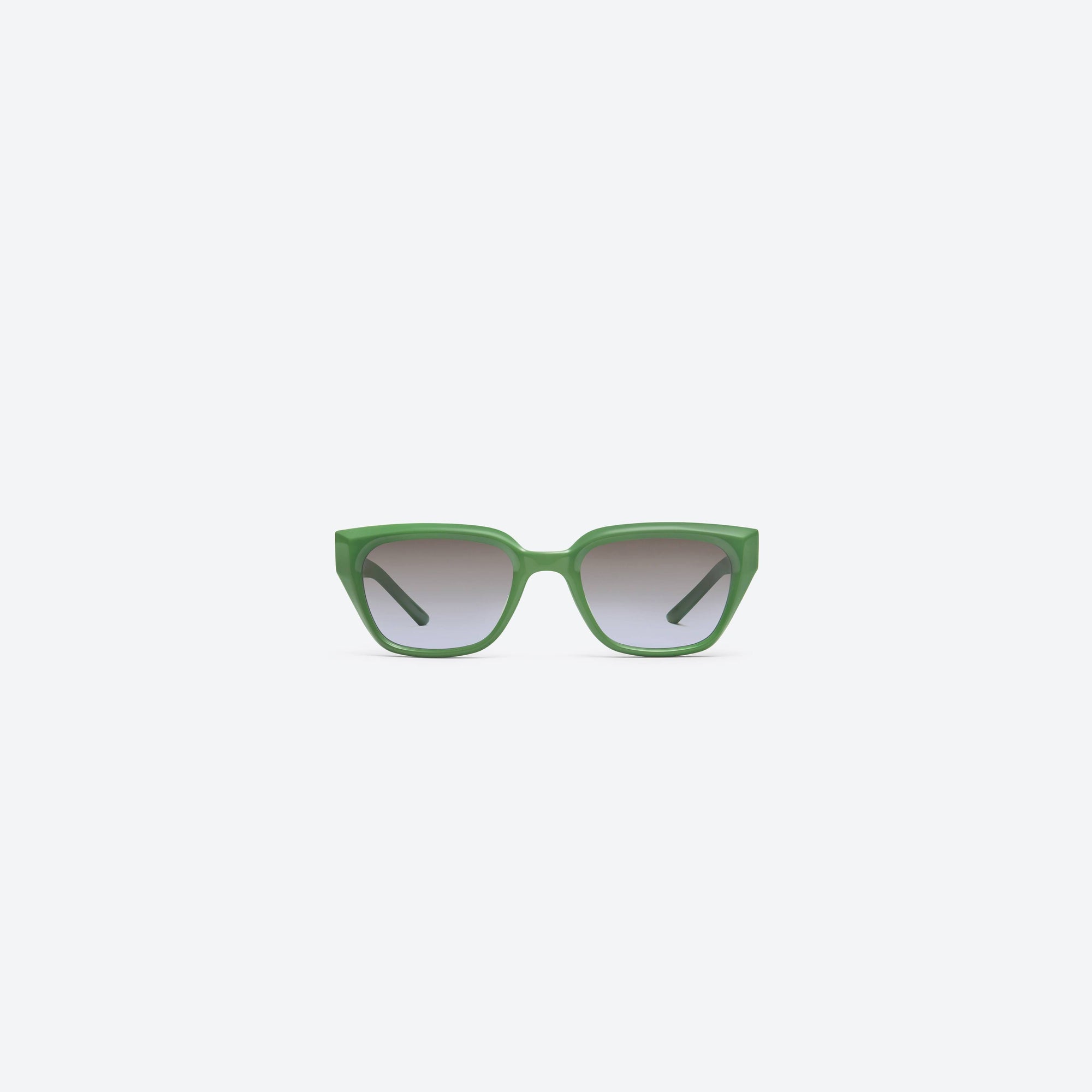 A front view of Gentle Monster Nabi GR7 Green Acetate framed Square sunglasses.