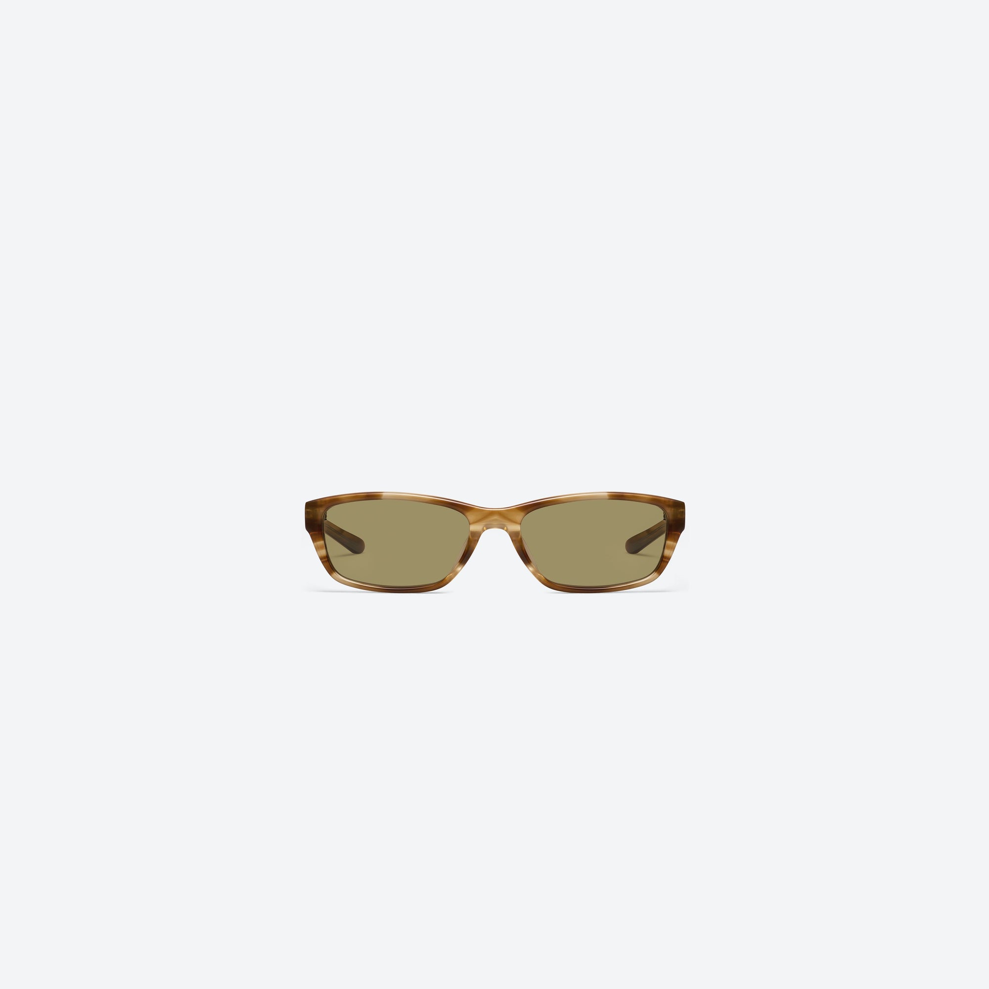 A front view of Gentle Monster Vety T8 Tortoise Acetate framed Square sunglasses.