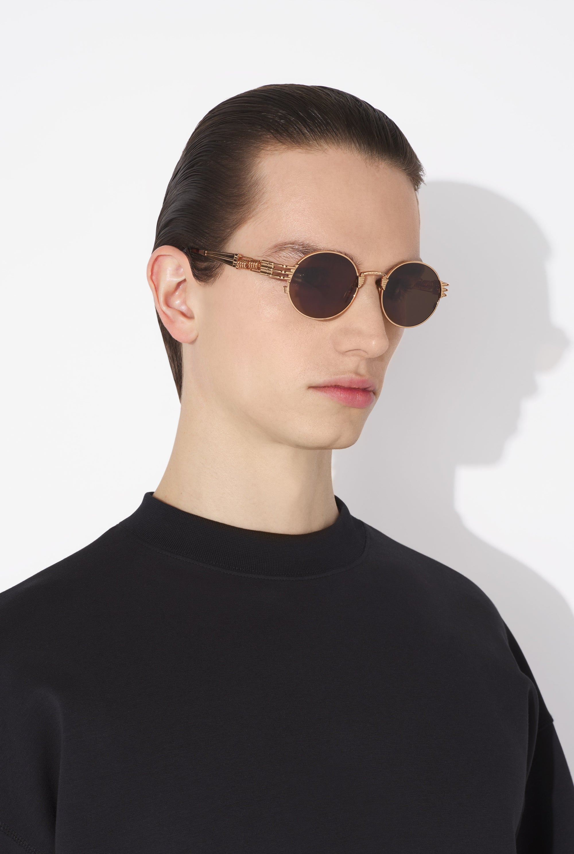 The Rose Gold 56-6106 Sunglasses