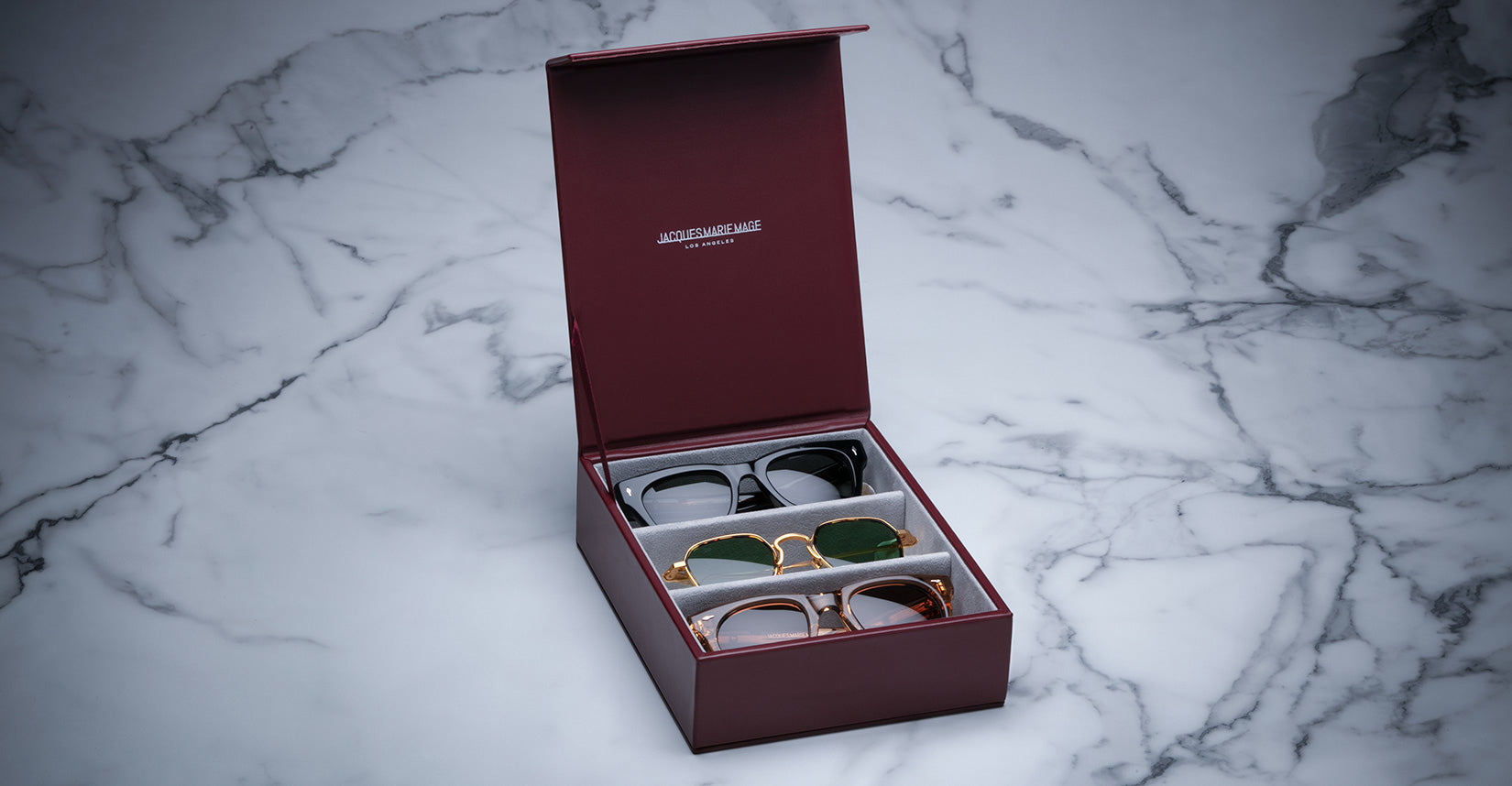 Collectors Tray | Burgundy | Small