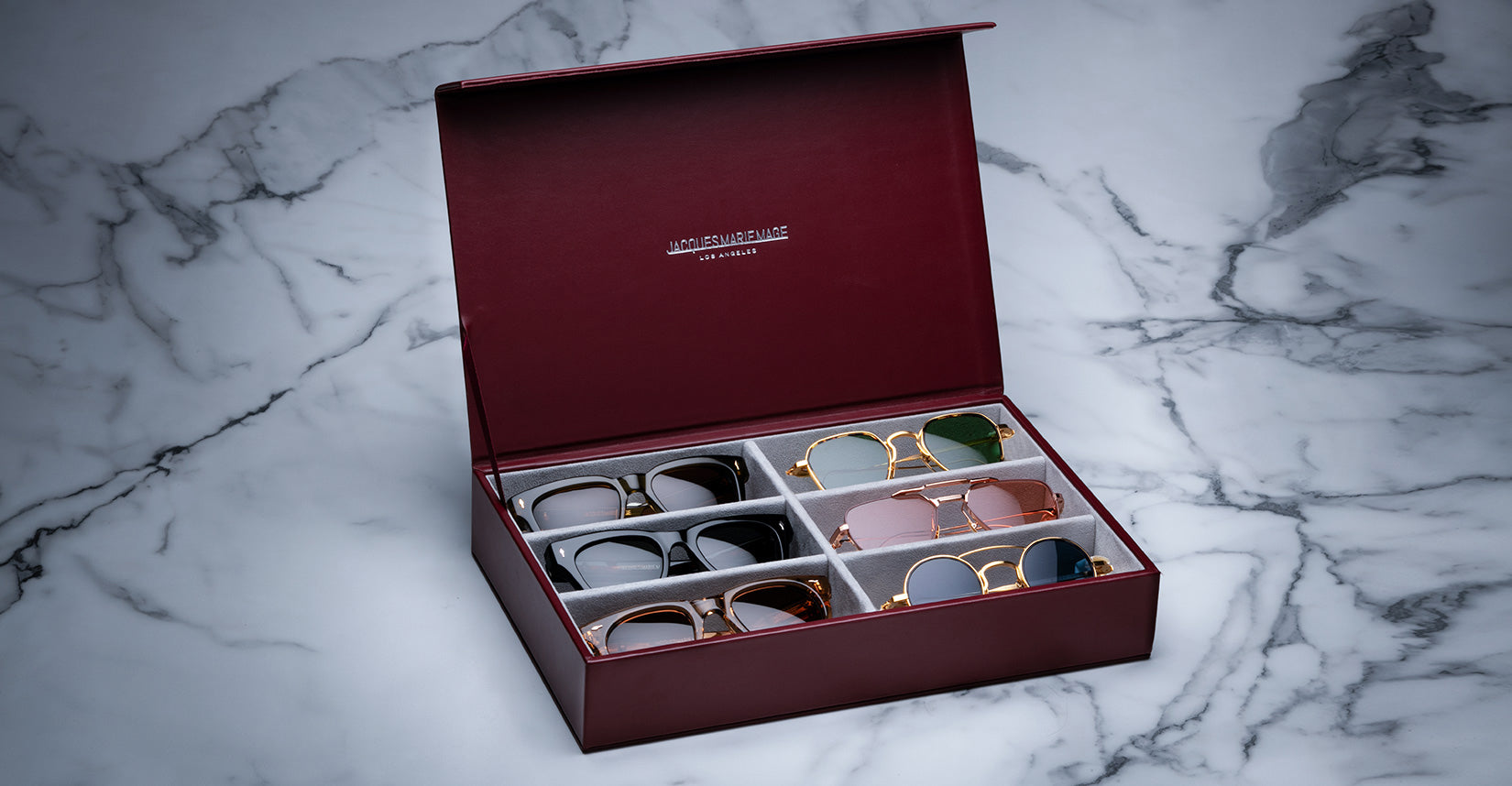 Collectors Tray | Burgundy | Large
