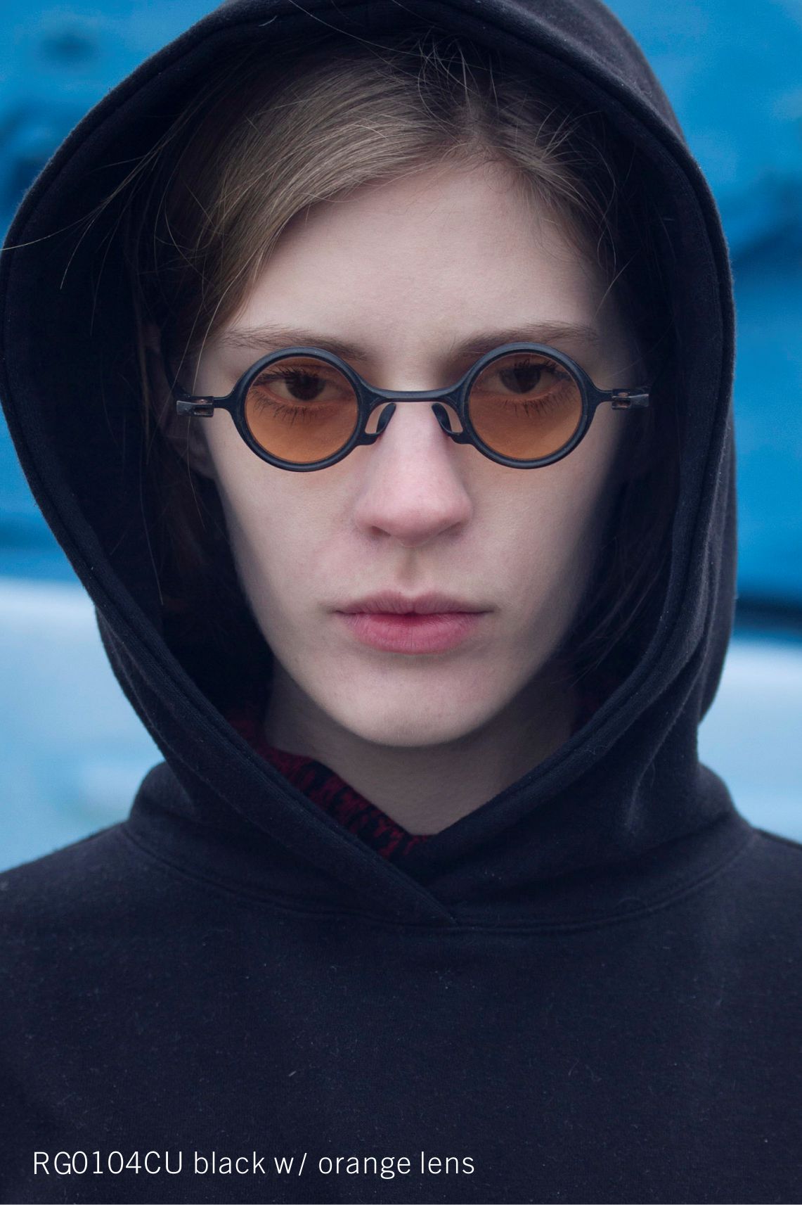 RG0104CU black w/ orange lens