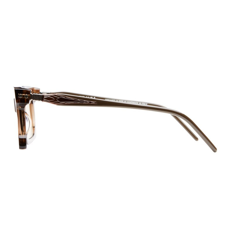 MASK D76 TRANSPARENT BROWN