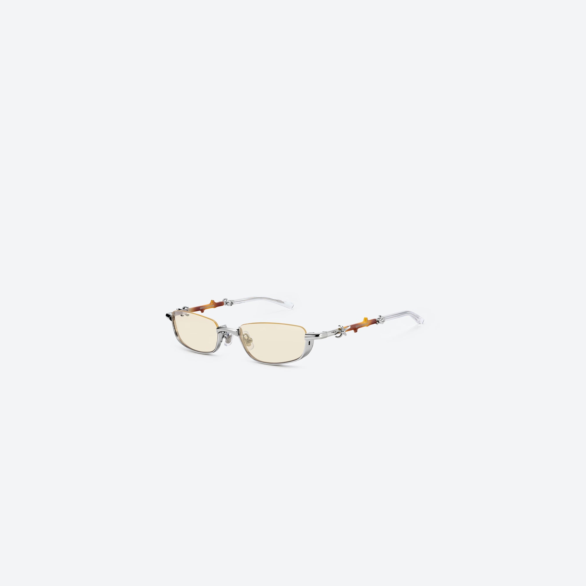 Gentle Monster Vert 02(CM) Sunglasses - Silver / Clear Mirror
