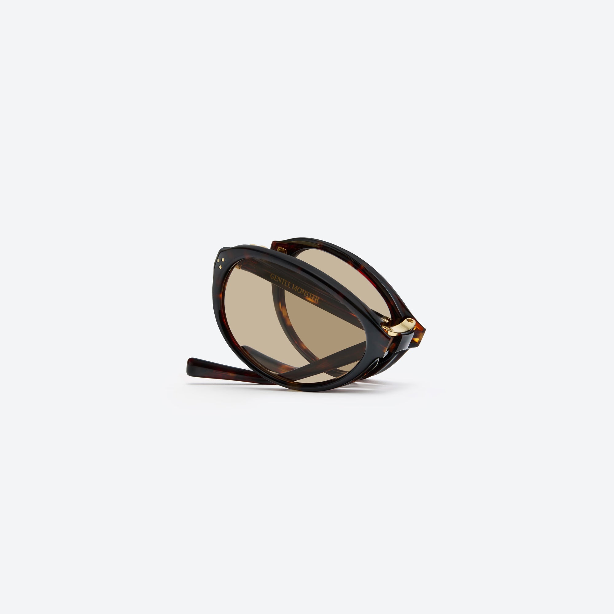 Gentle Monster Harv T1 Sunglasses - Tortoise / Brown