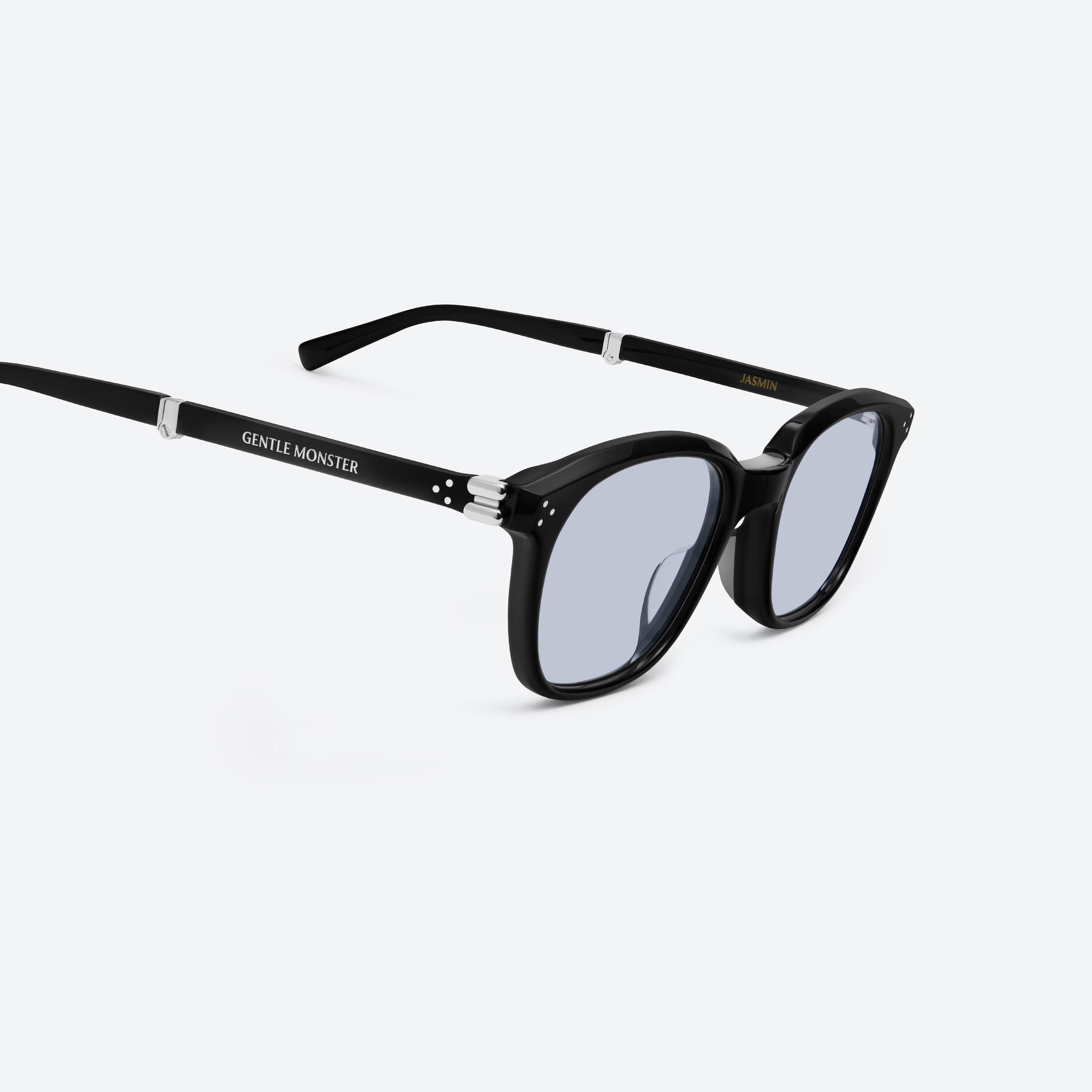 Gentle Monster Jasmin 01(V) Sunglasses - Black / Purple