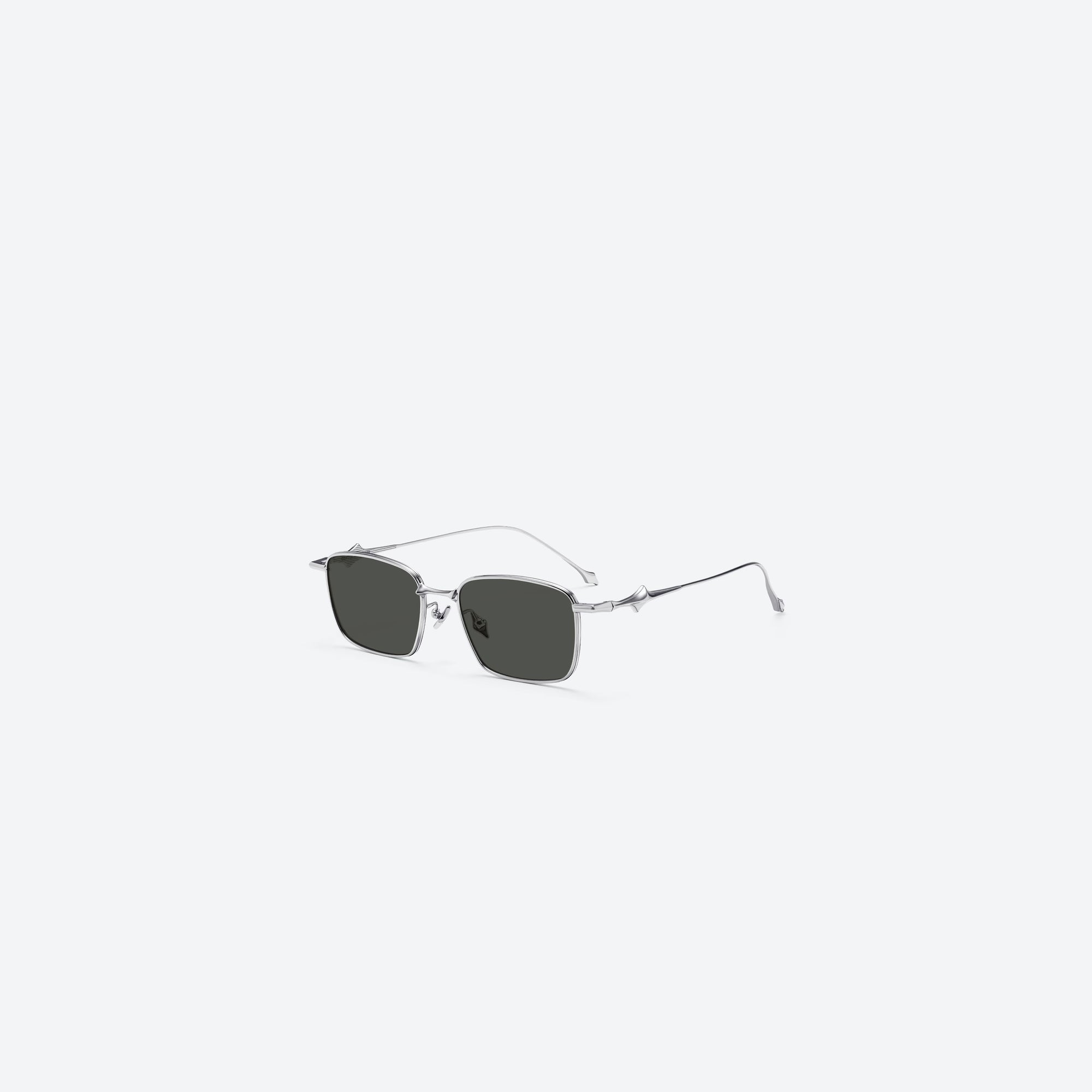 Gentle Monster Vanta 02(G) Sunglasses - Silver / Black