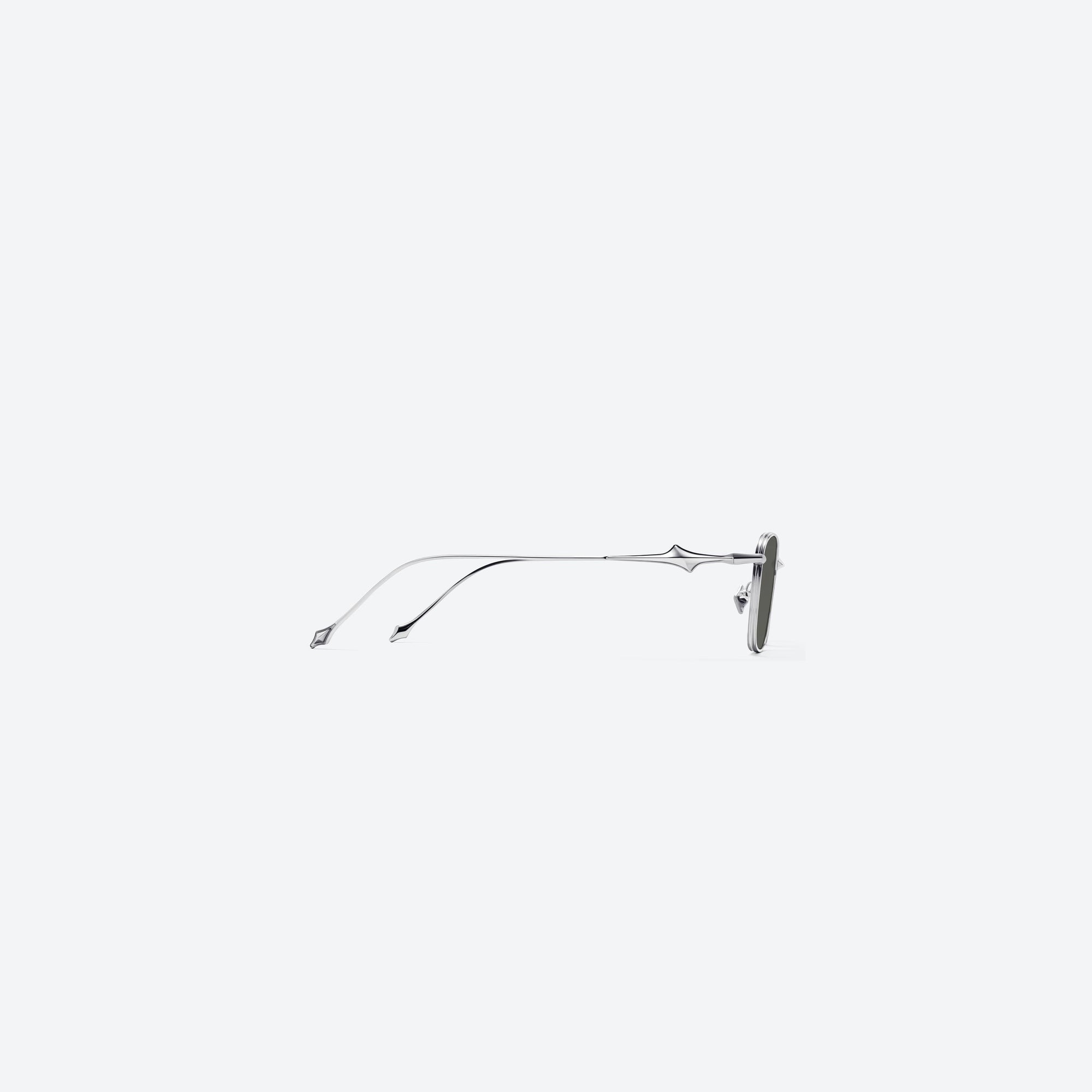 Gentle Monster Vanta 02(G) Sunglasses - Silver / Black
