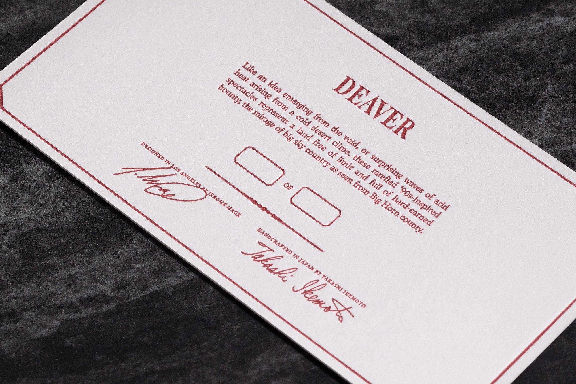 DEAVER