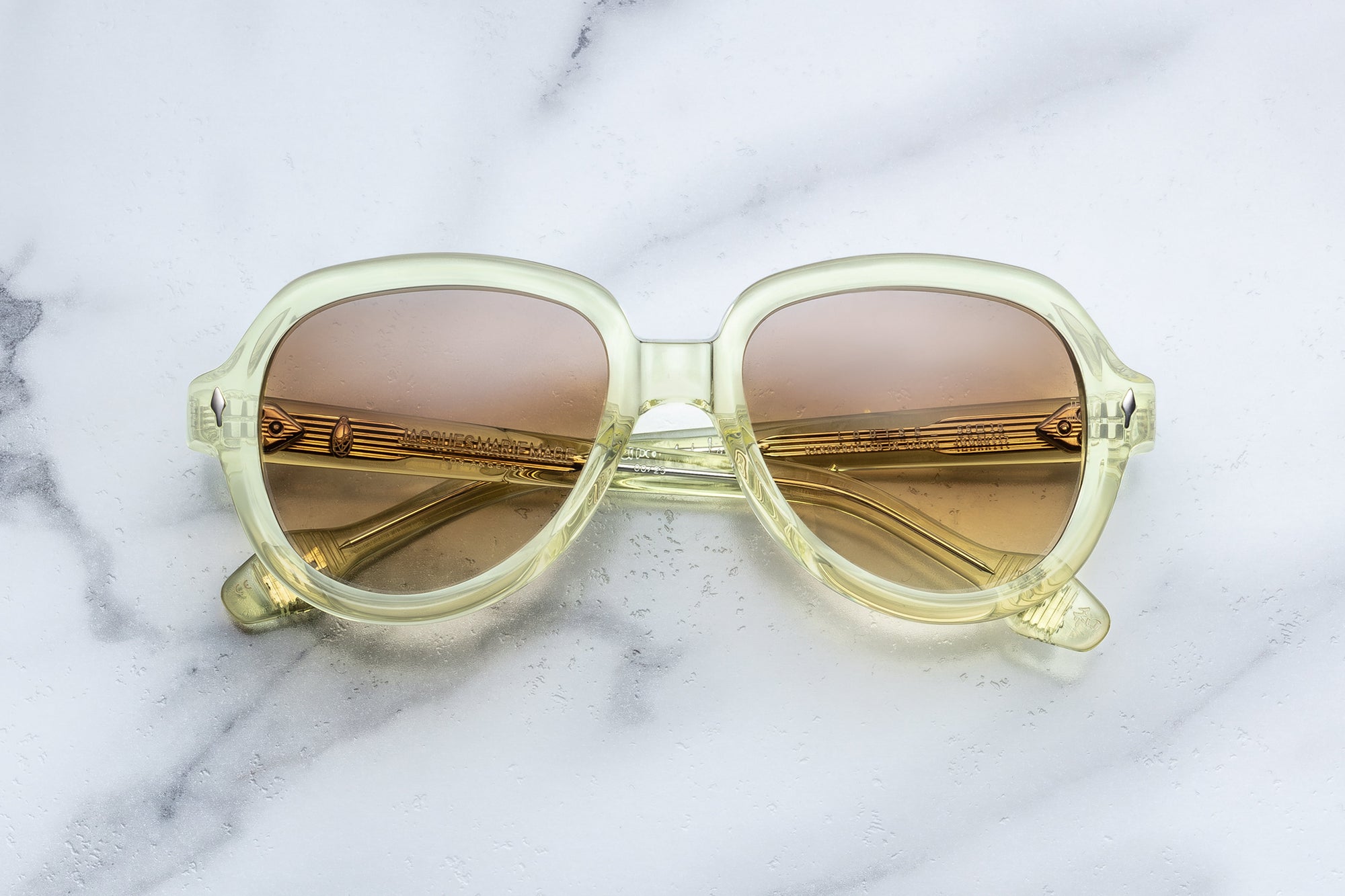 Loulou De La Falaise By Jmm: Louise#y17-cadaques-toffee-triple-gradient-mirror-cr39_