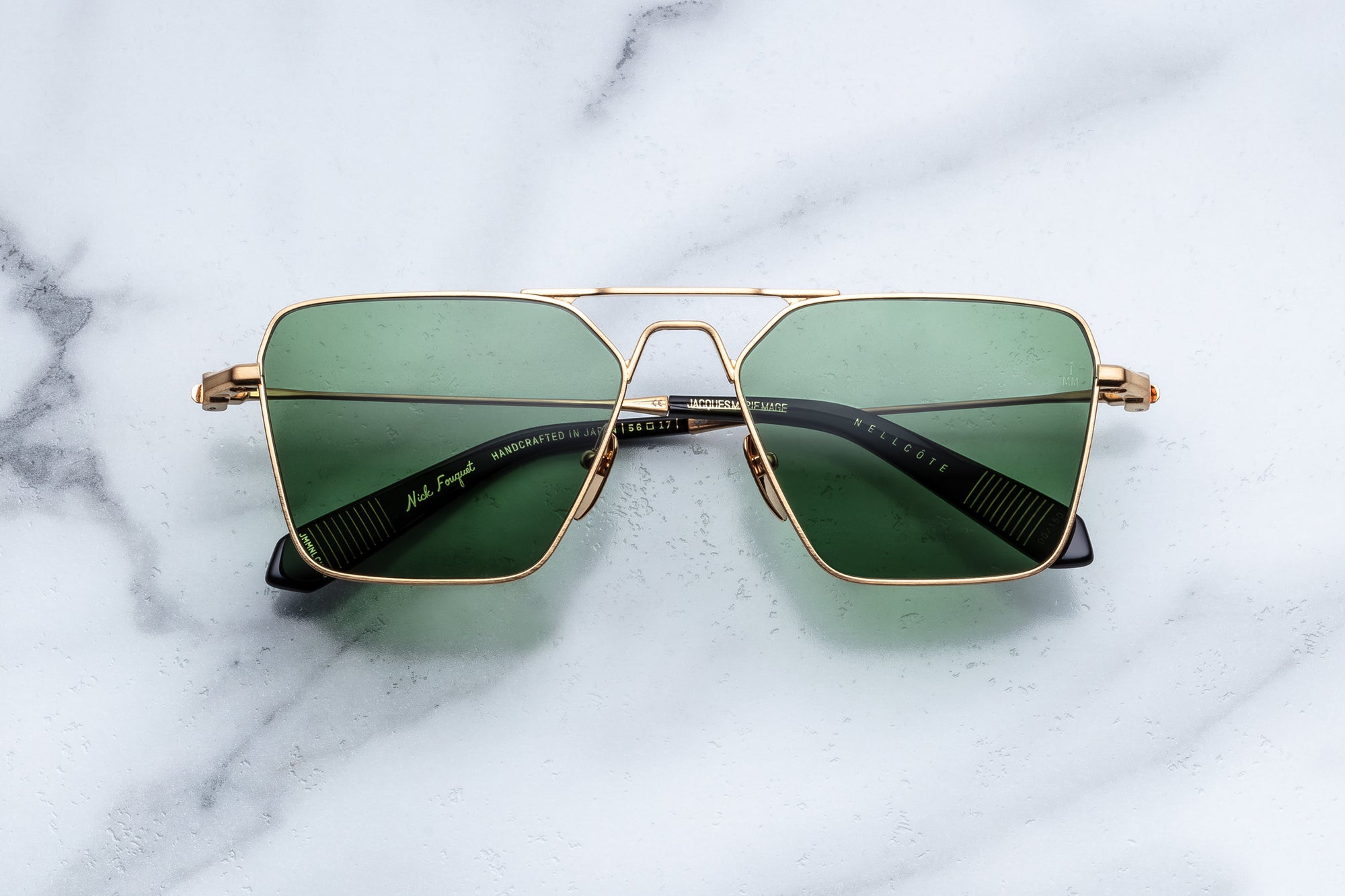 Nick Fouquet For Jmm: Nellcôte#k35-obscura-vintage-green-cr39_