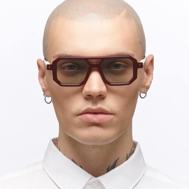 MASK P8 DARK RED