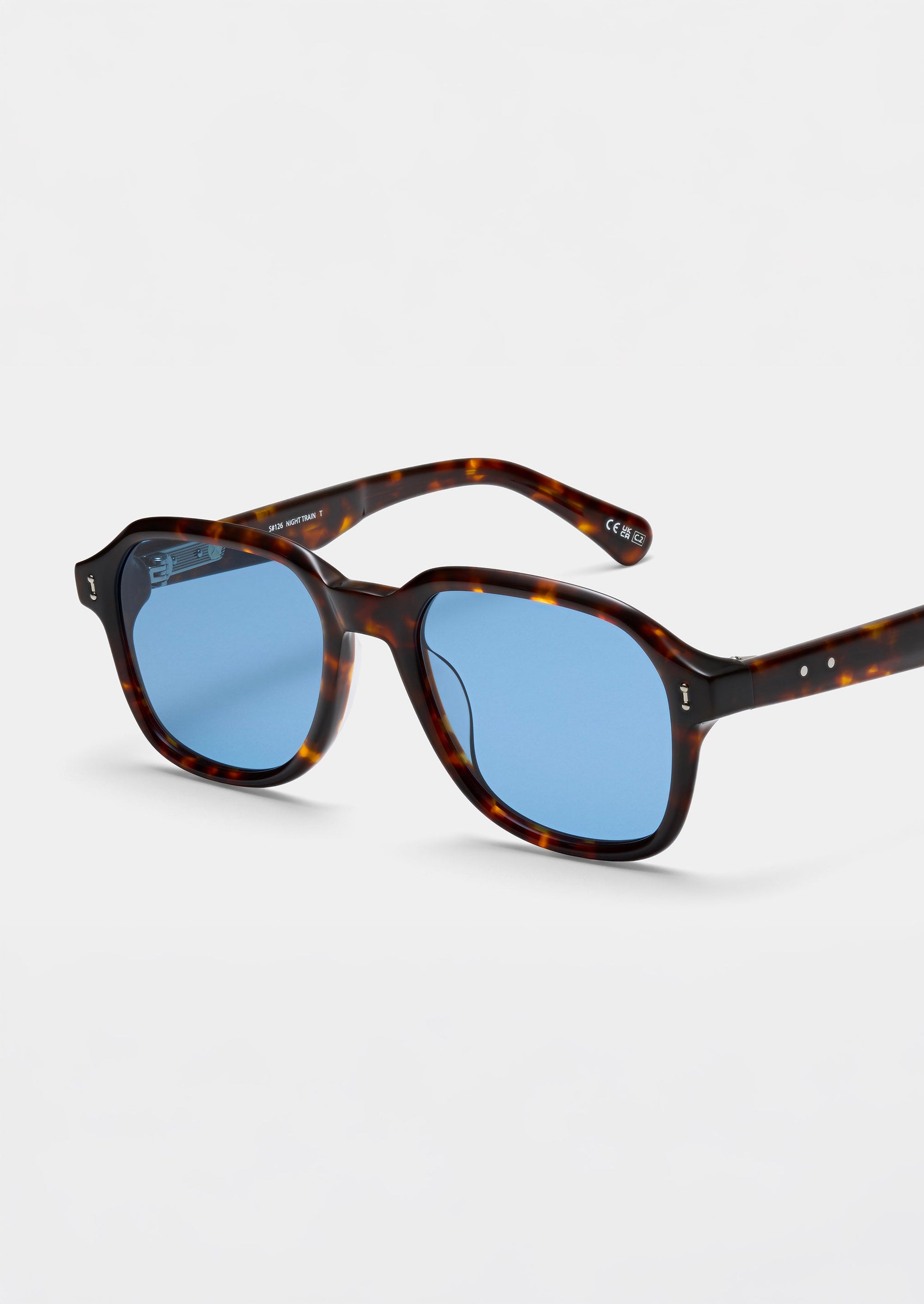 S126 NIGHT TRAIN SUN TORTOISE GRIS BLEU