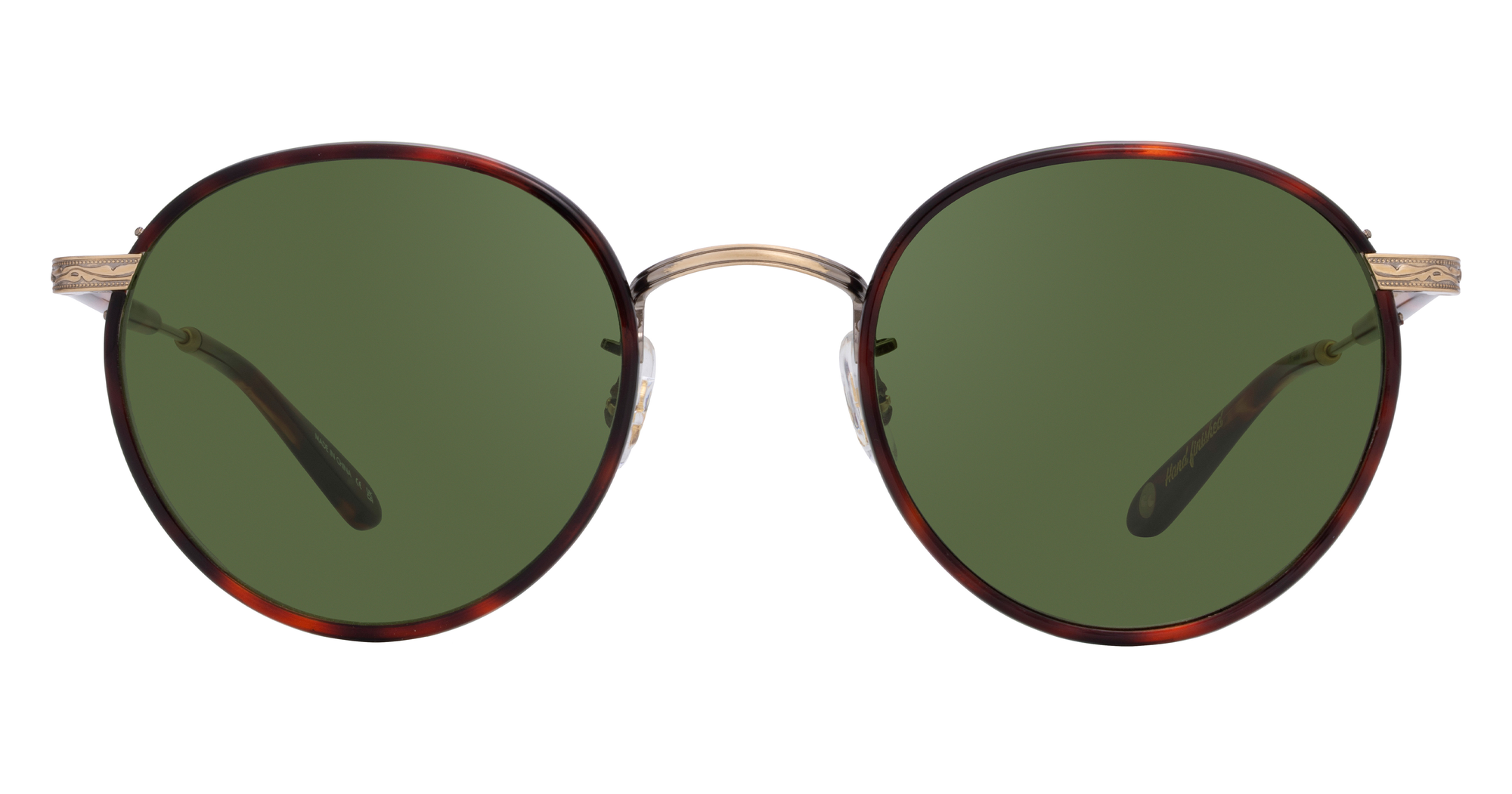 Glco x King Kennedy Sun#kona-tortoise-antique-gold-pure-green_