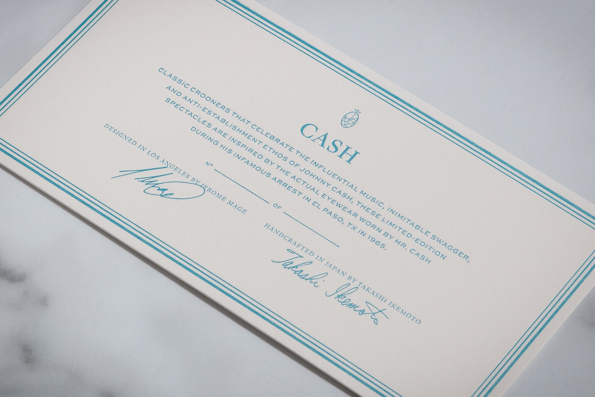 TURQUOISE COLLECTION: CASH