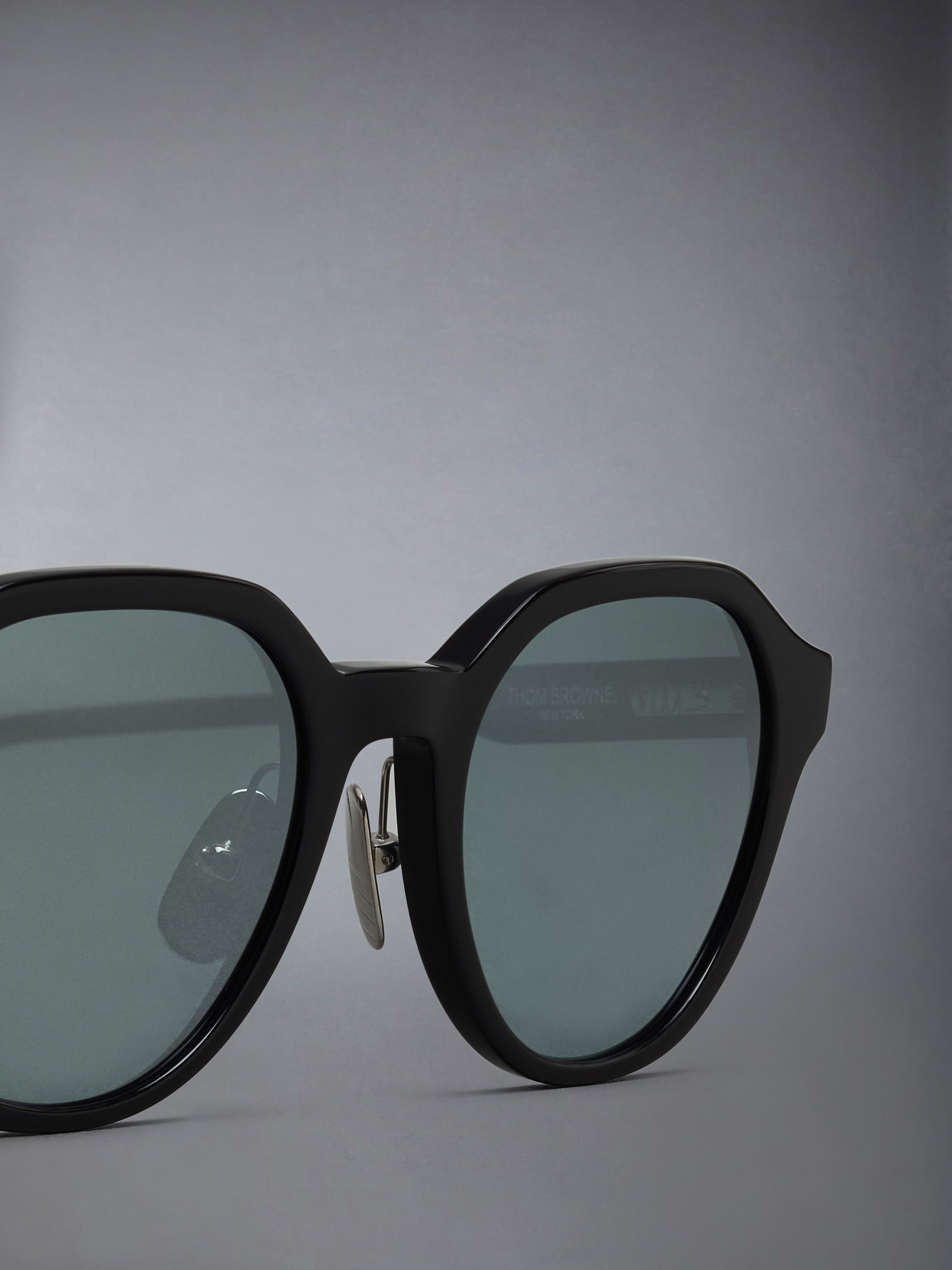 ACETATE OVAL SUNGLASSES