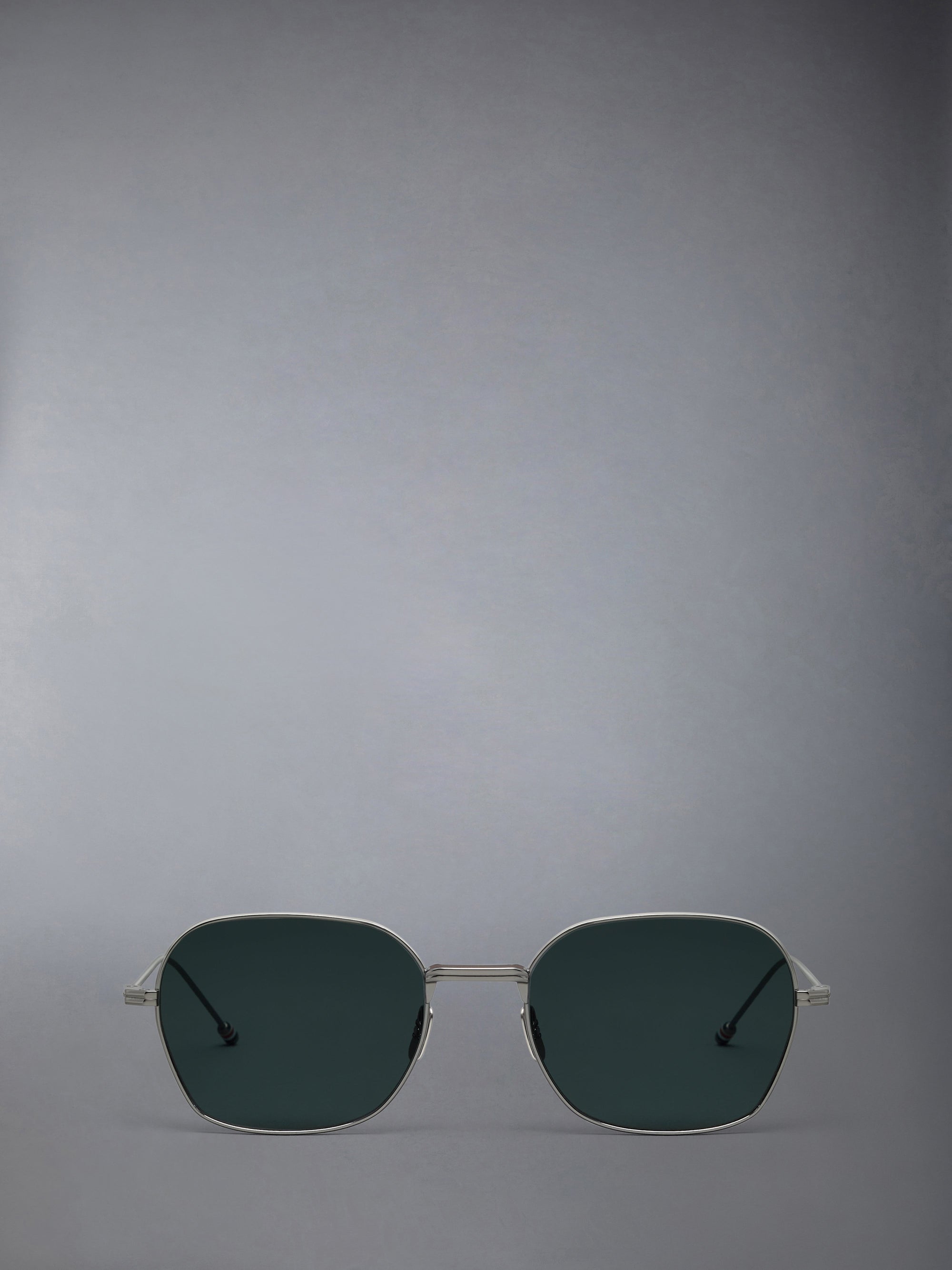 TITANIUM RECTANGULAR SUNGLASSES