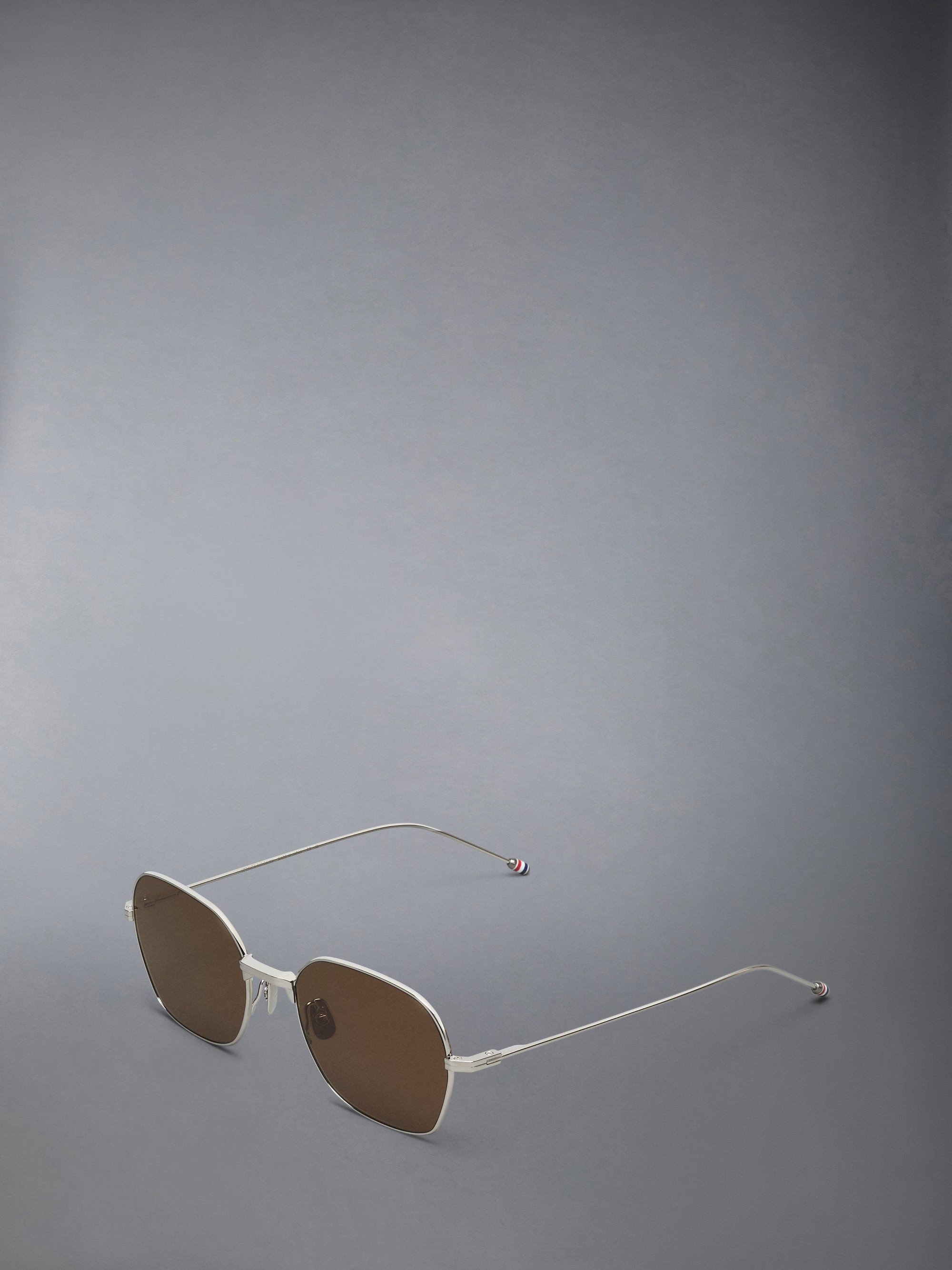 TITANIUM RECTANGULAR SUNGLASSES