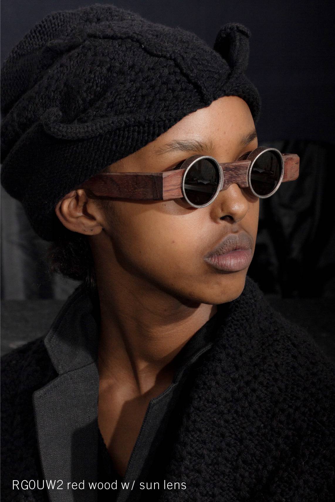 RG0UW2 red wood w/ sun lens