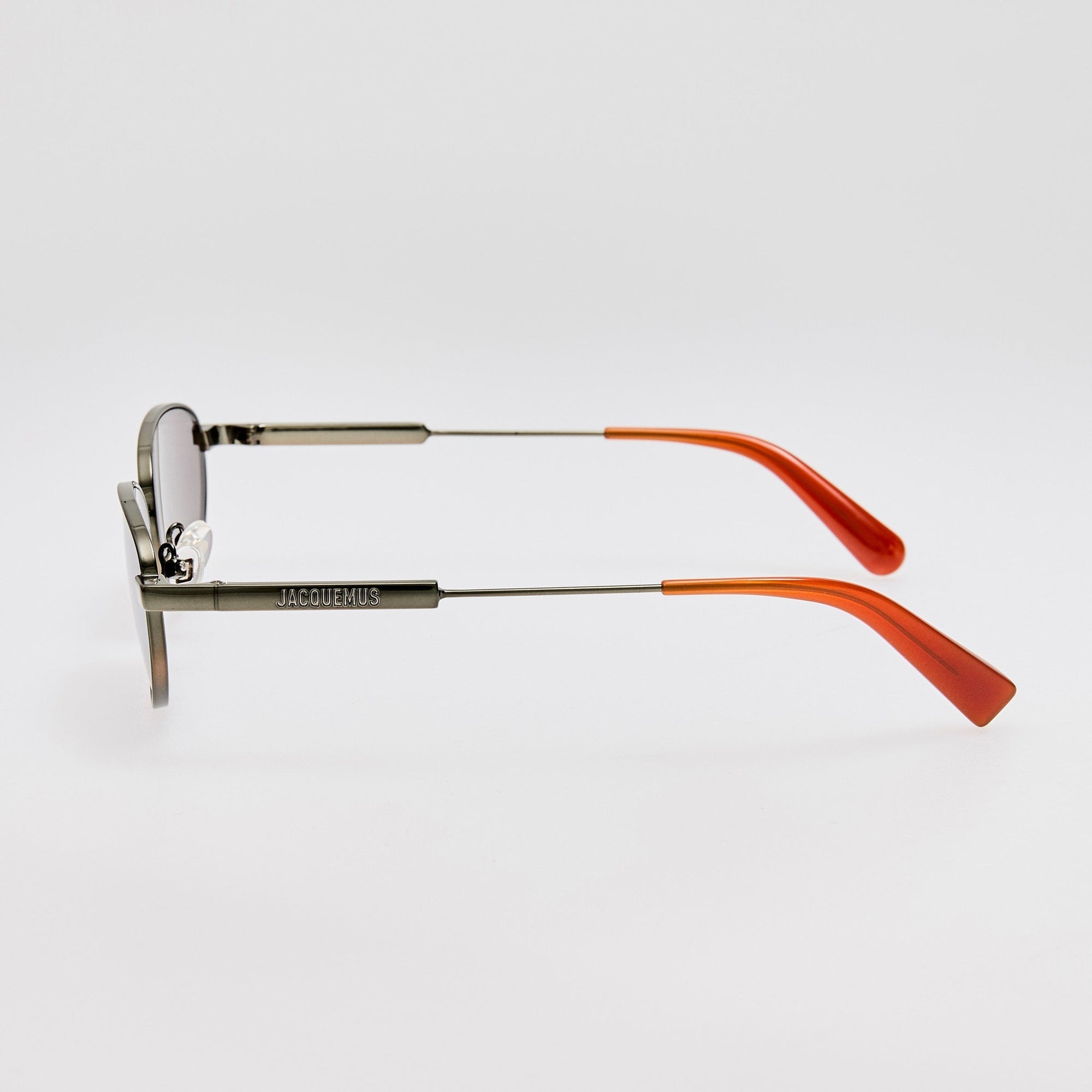 Alba Sunglasses in Shiny Green and Silver