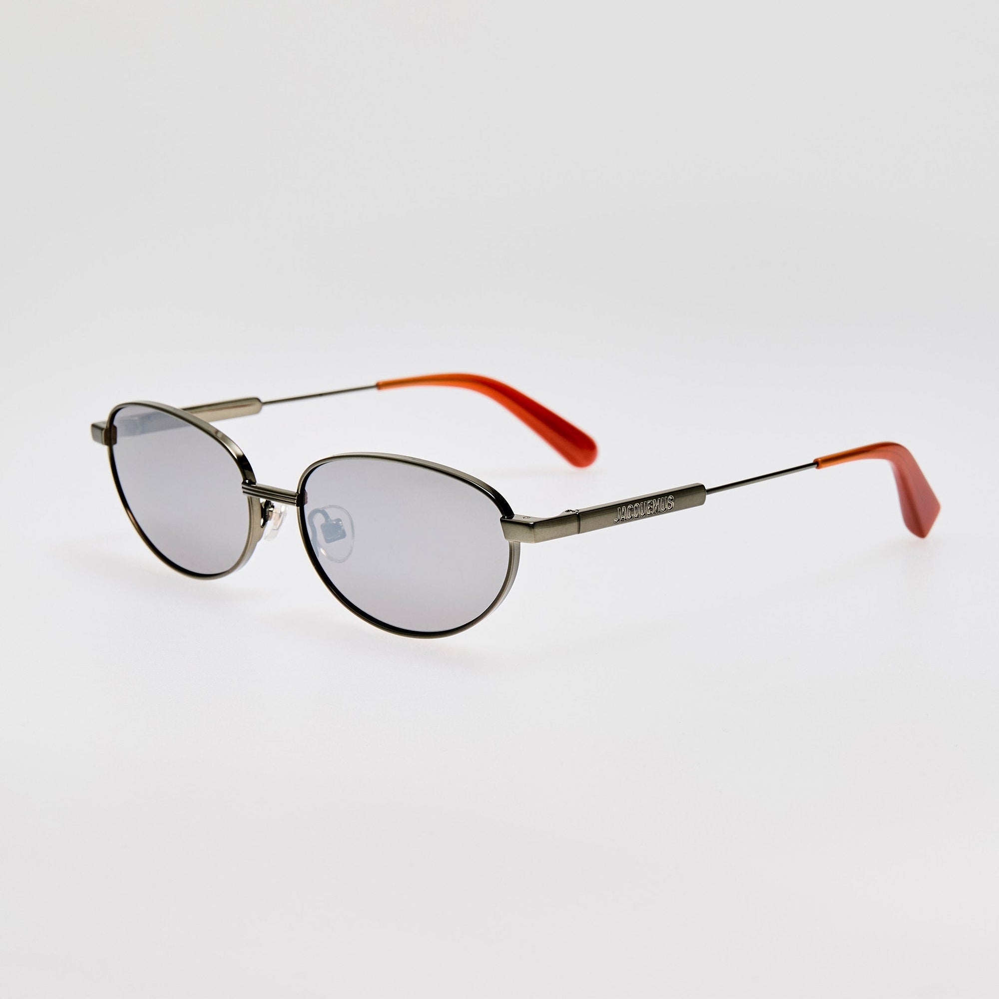 Alba Sunglasses in Shiny Green and Silver