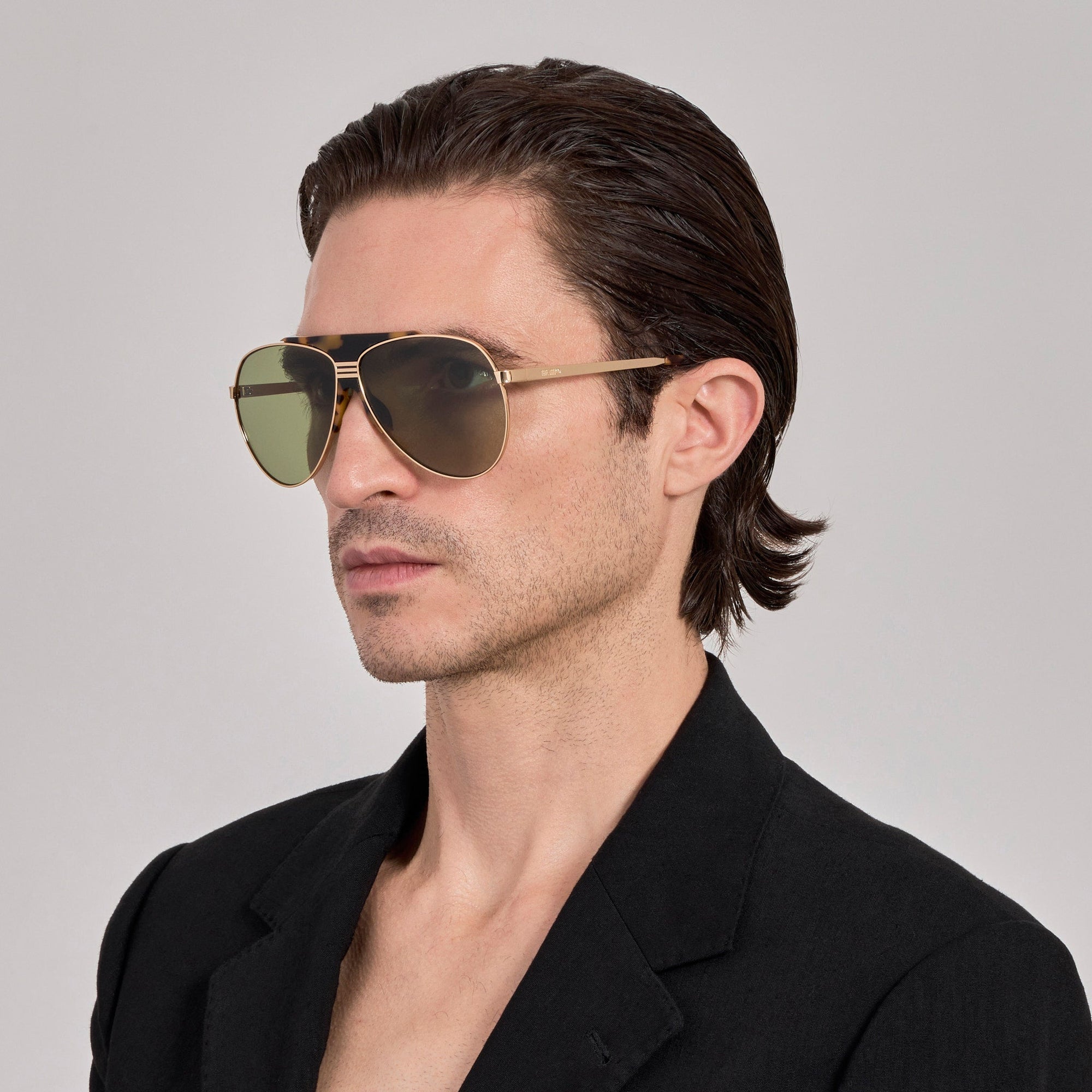 Amelia Sunglasses in Silver and Grey
