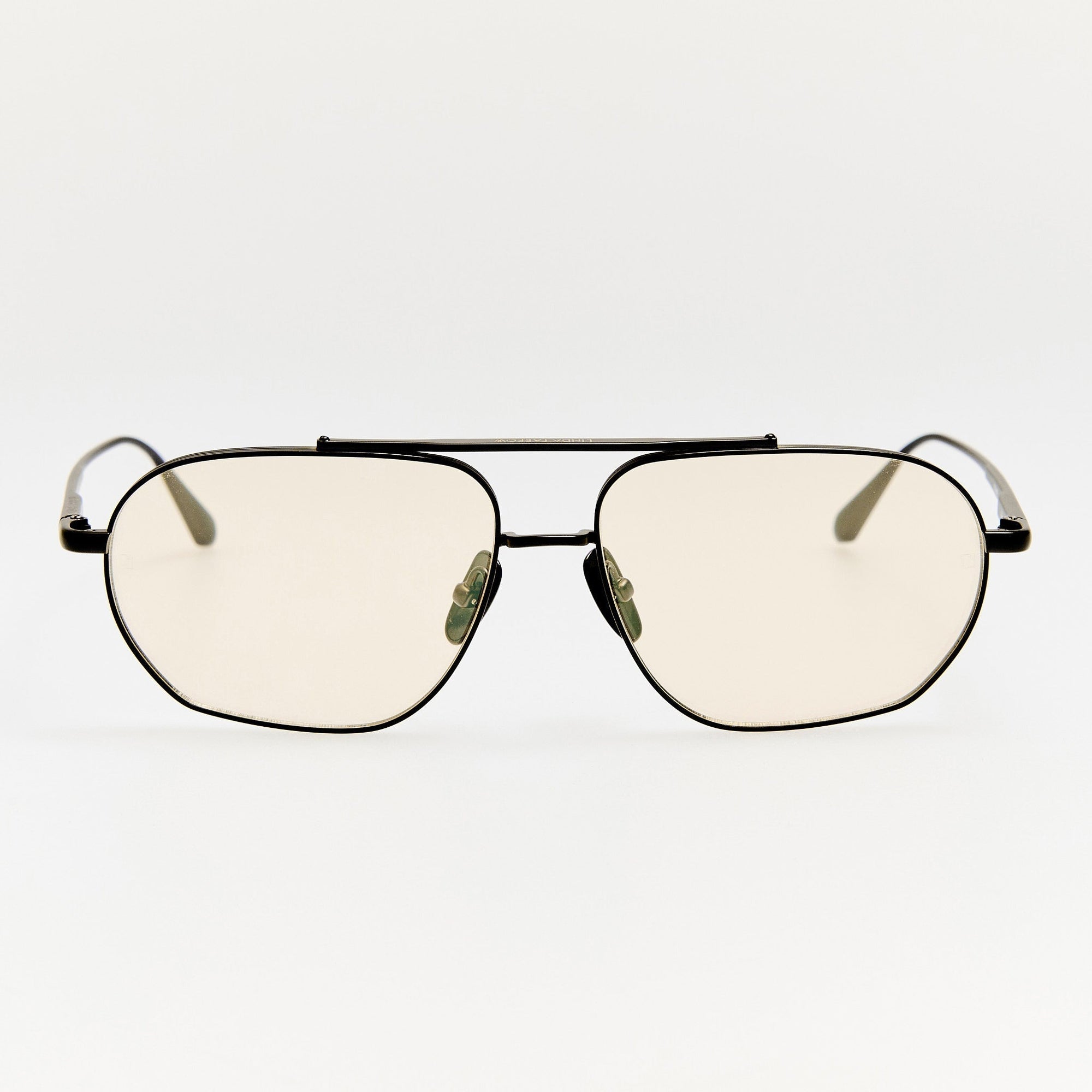 Arden Sunglasses in Matt Nickel and Yellow Photochromic Lenses