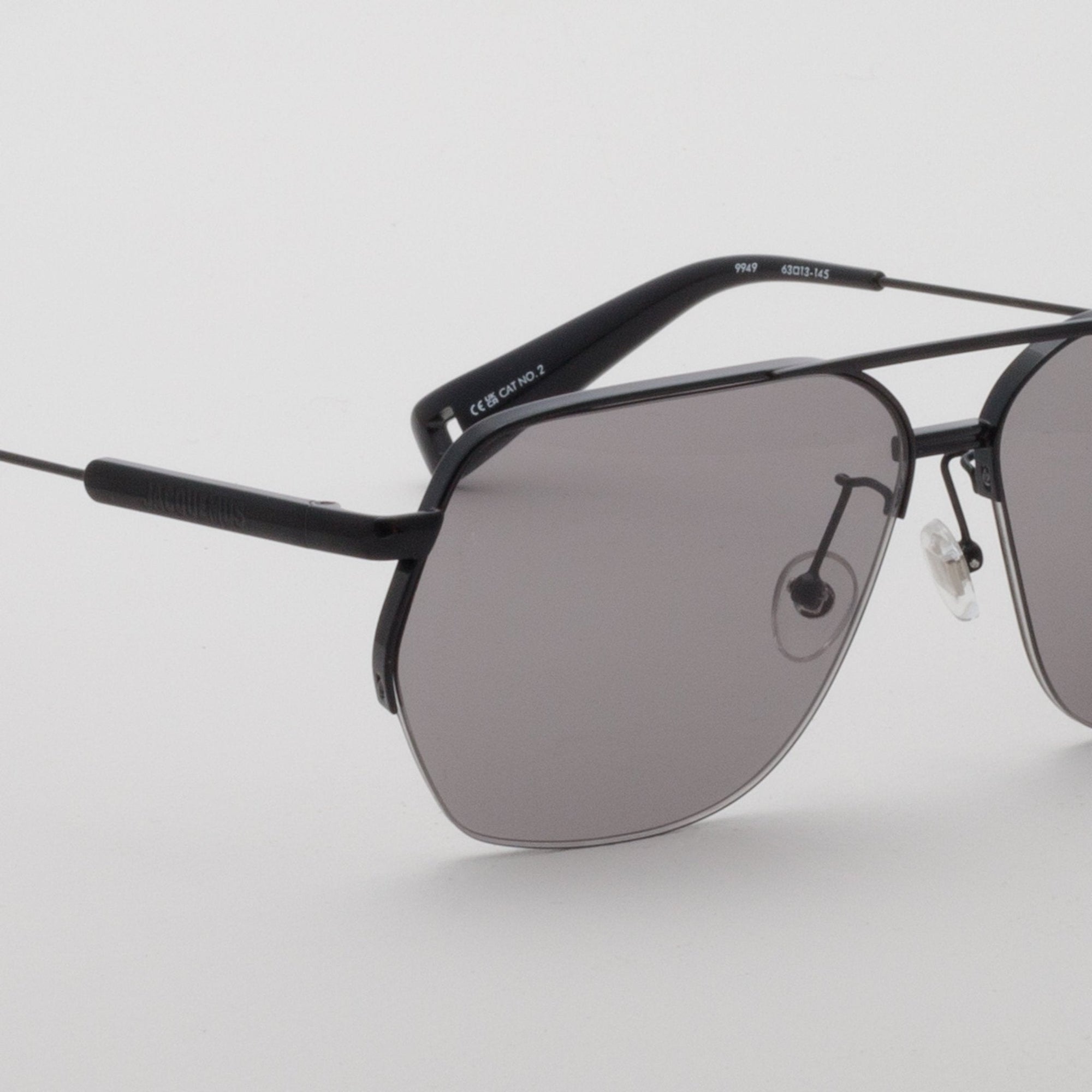 Aviador Sunglasses in Black and Grey