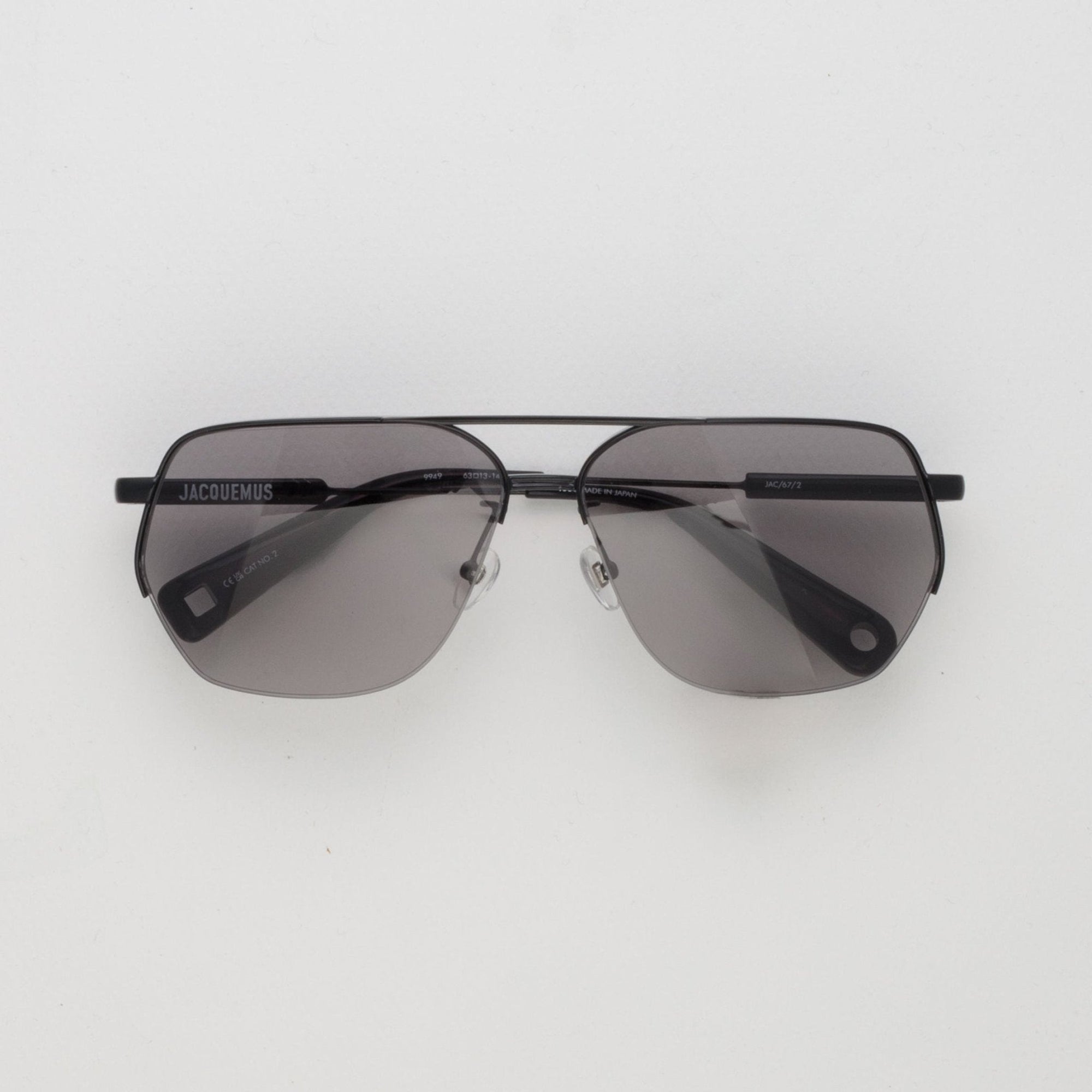 Aviador Sunglasses in Black and Grey