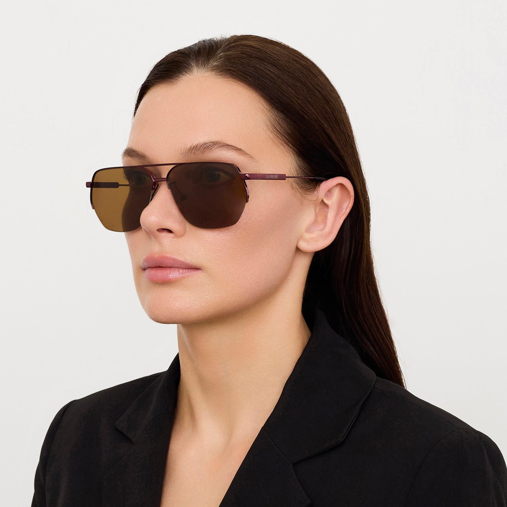 Aviador Sunglasses in Bordeaux
