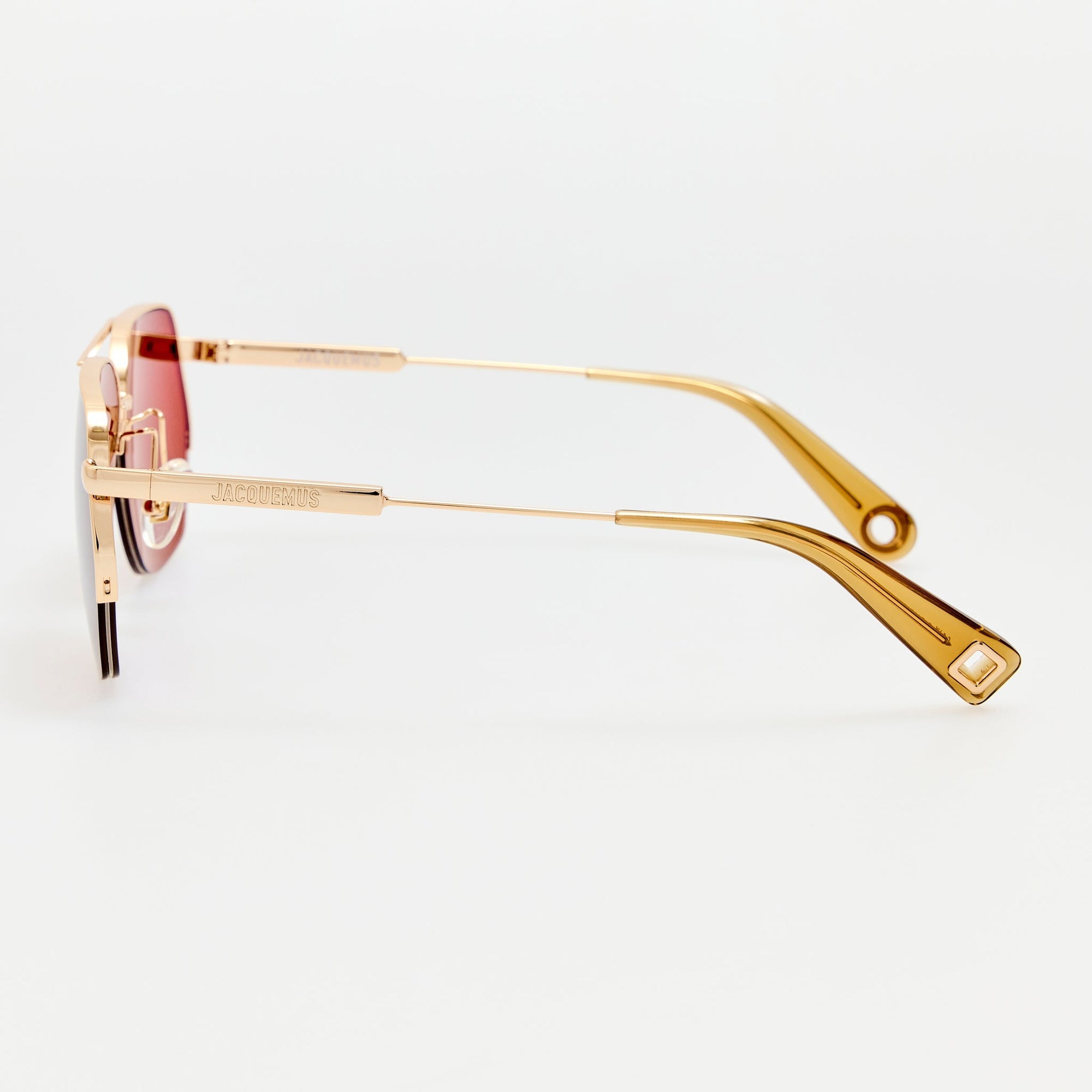 Aviador Sunglasses in Light Gold and Khaki