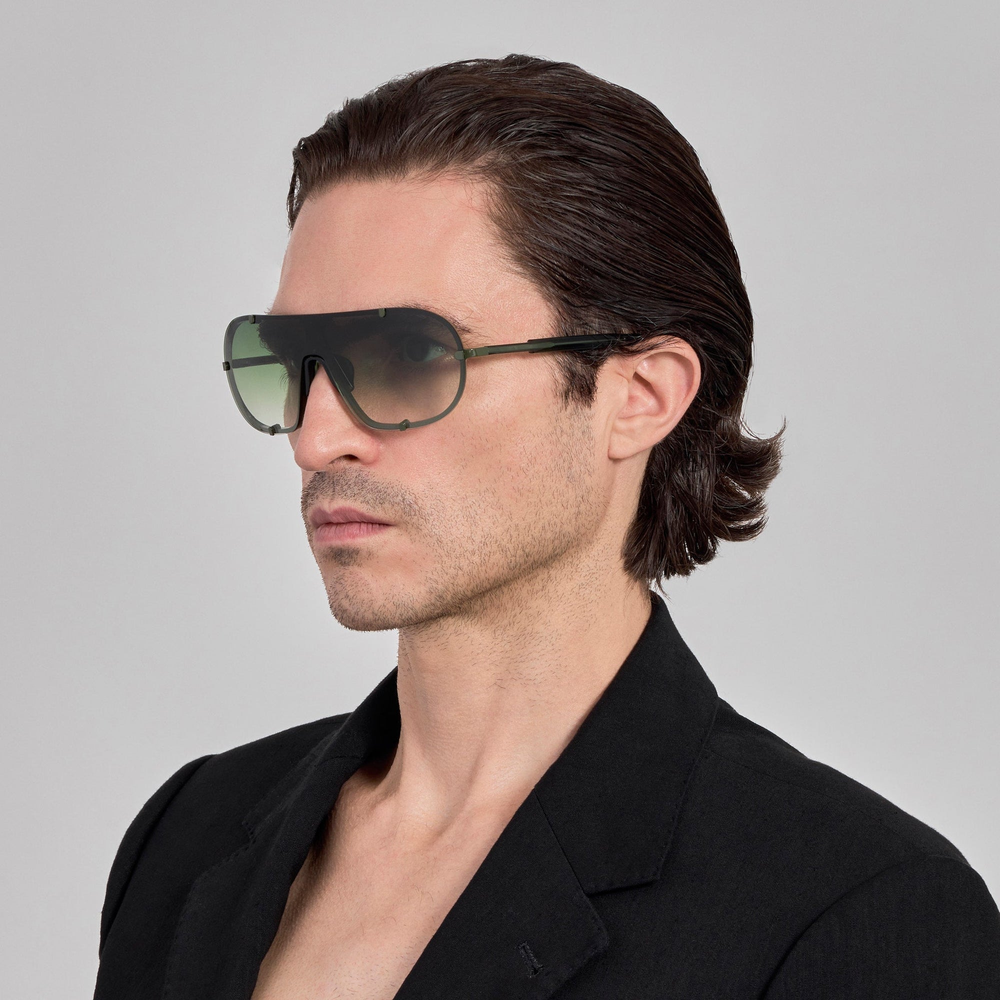 Aviator Sunglasses in Khaki