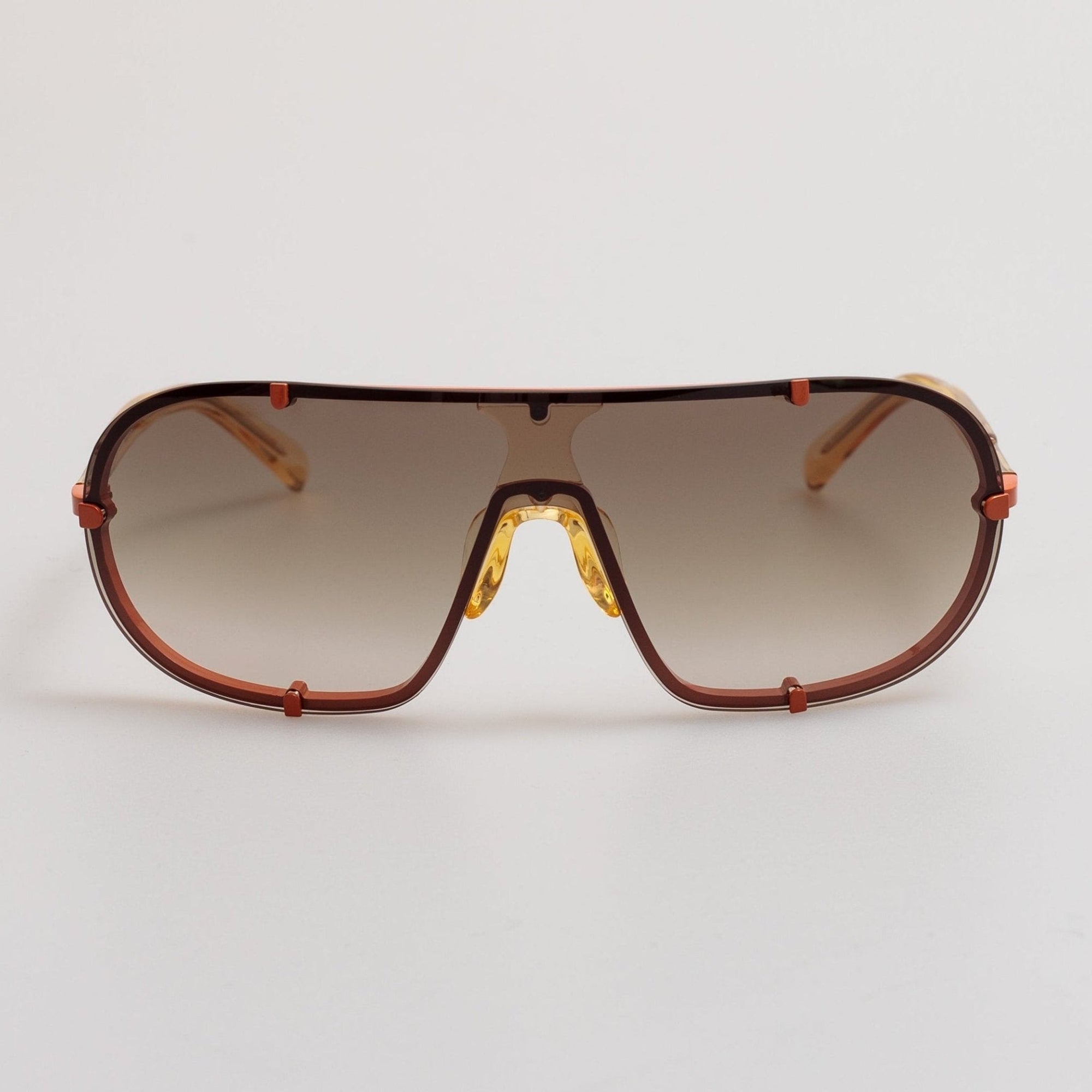 Aviator Sunglasses in Rust
