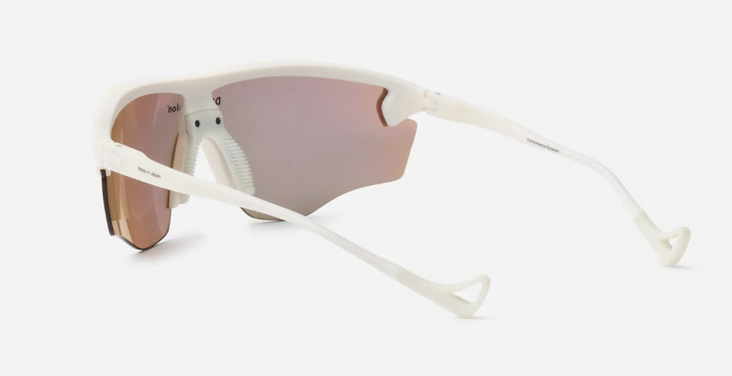 Junya Racer | White D+ Amber Mirror