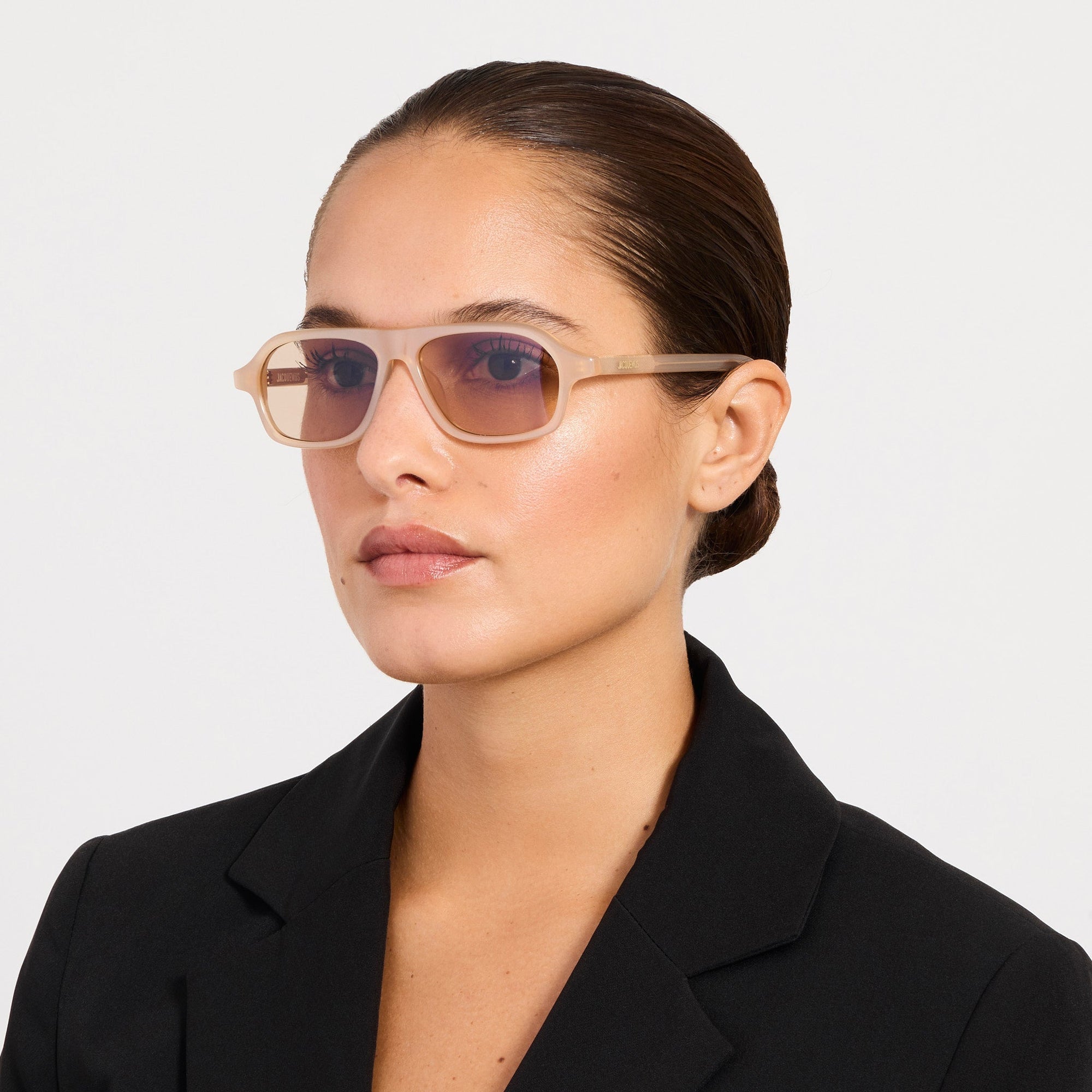 Becane Sunglasses in Nude