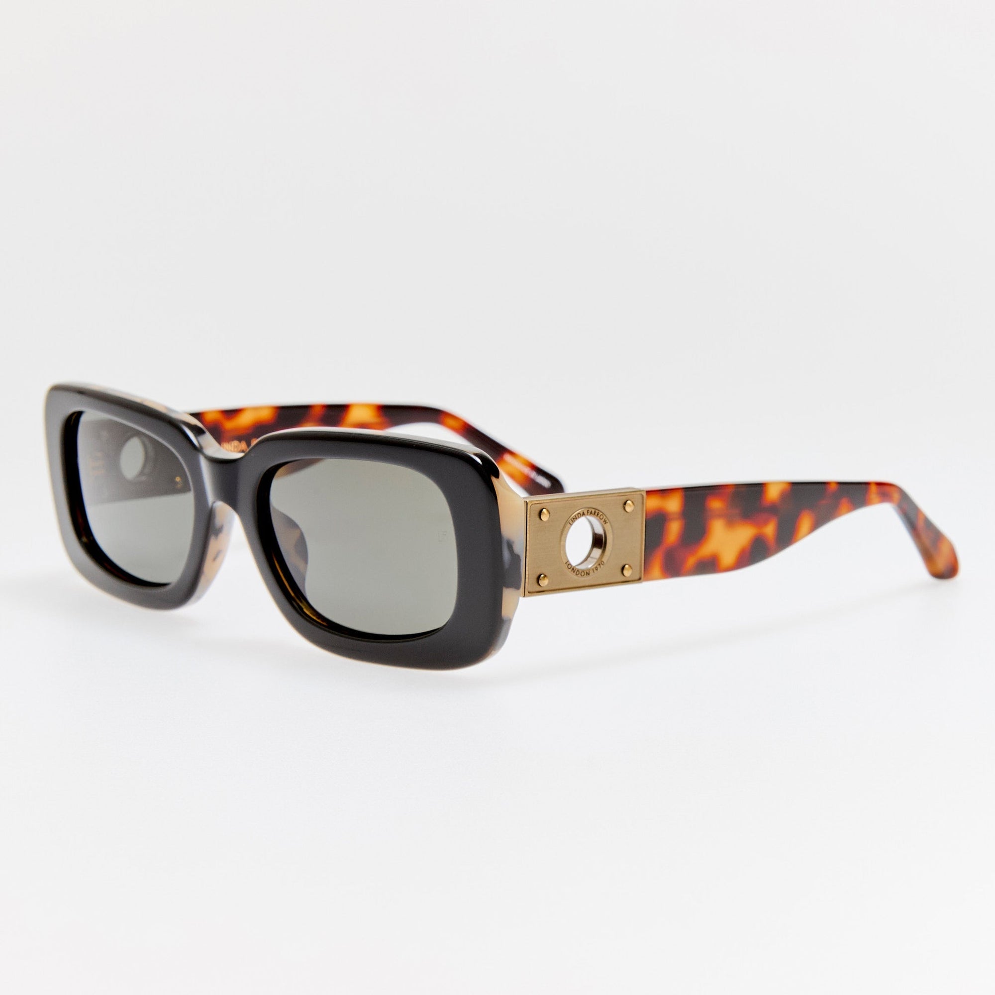Belle Sunglasses in Black and Tortoiseshell