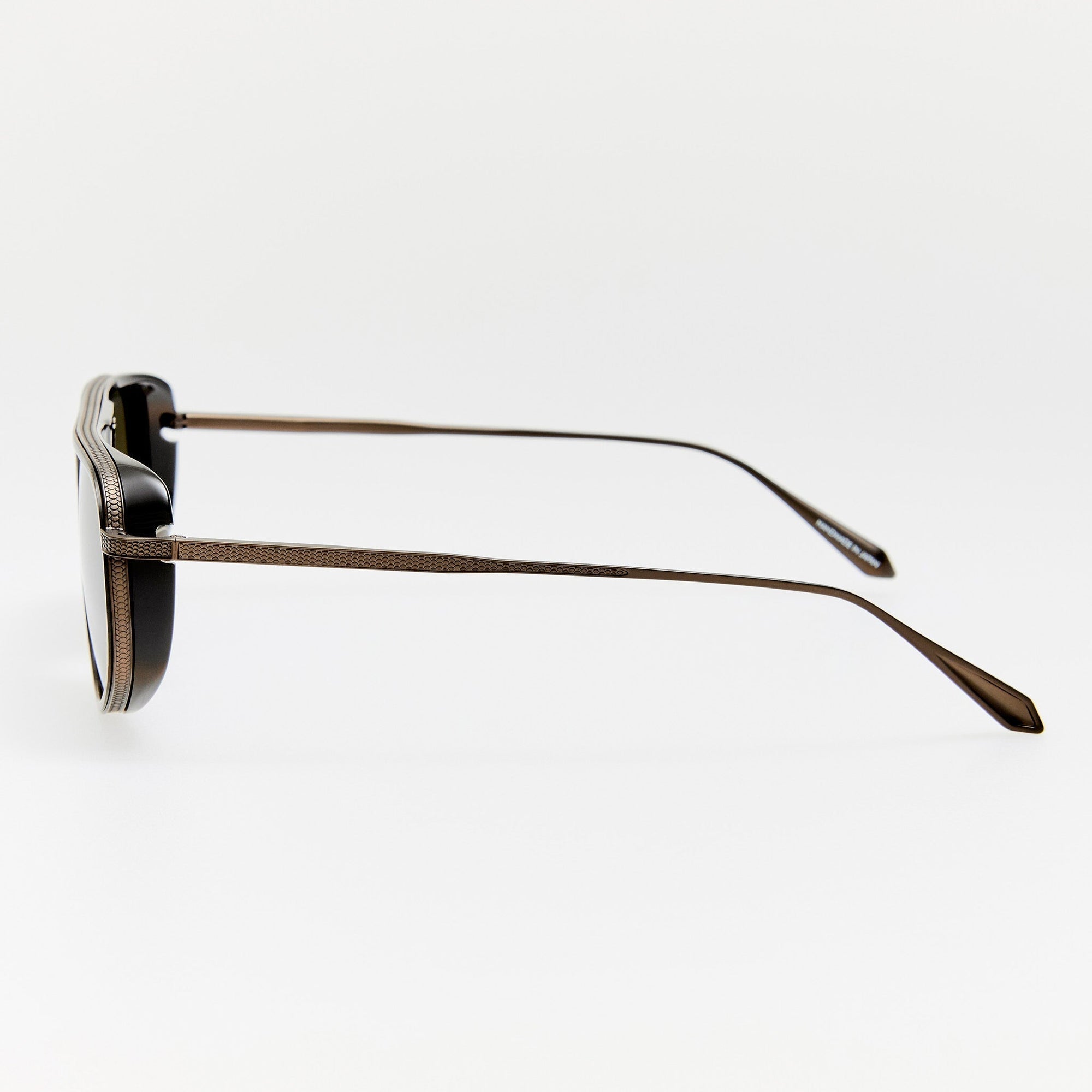 Calder Sunglasses in Matt Black Nickel