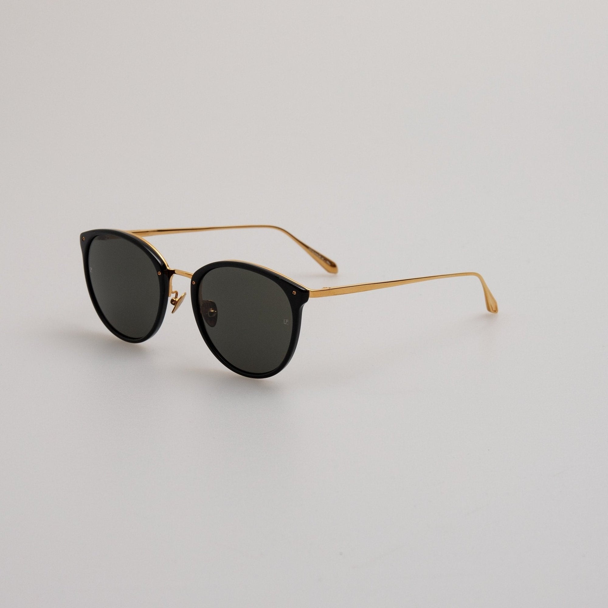 Calthorpe Sunglasses in 22K Gold and Black