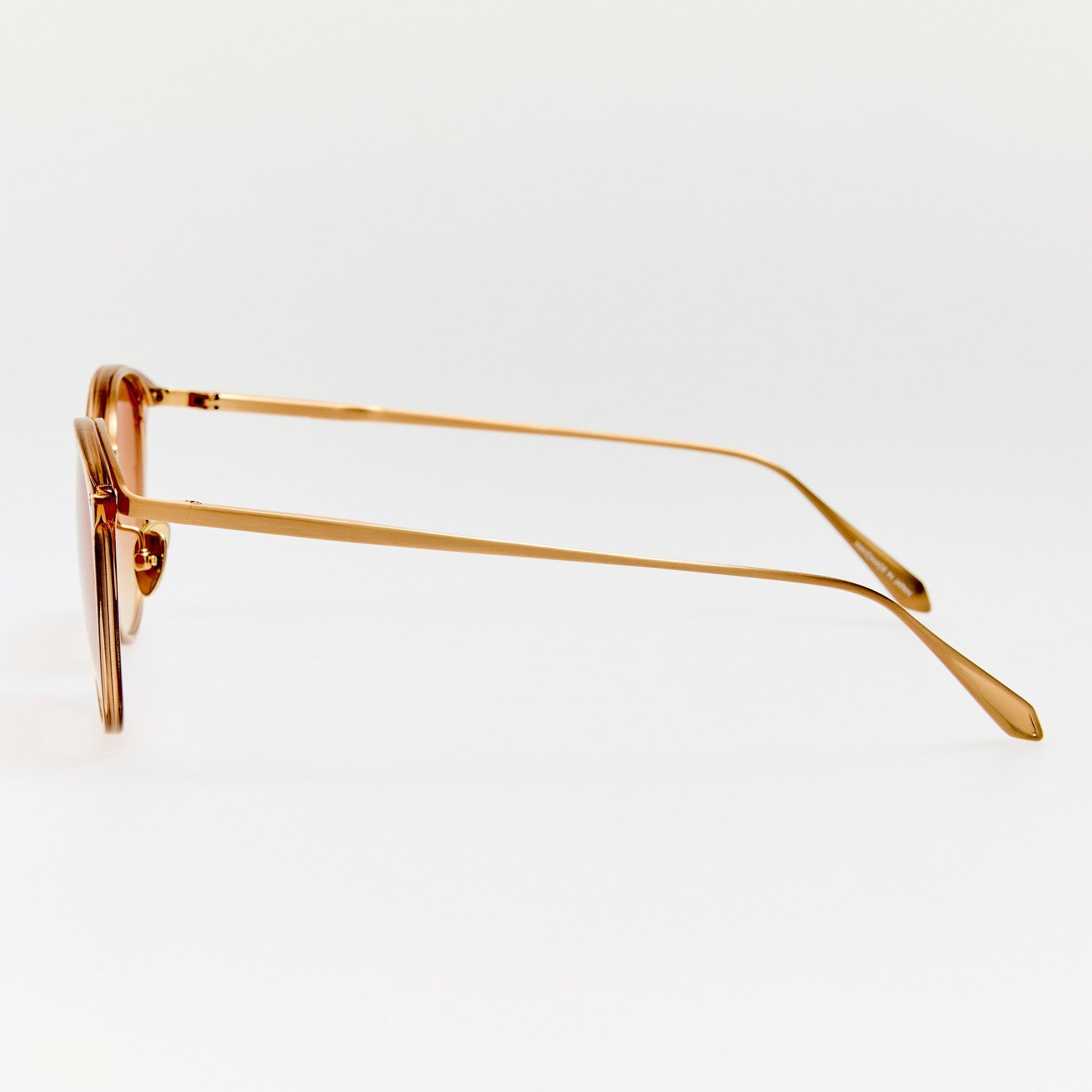 Calthorpe Sunglasses in Matt Champagne and Caramel