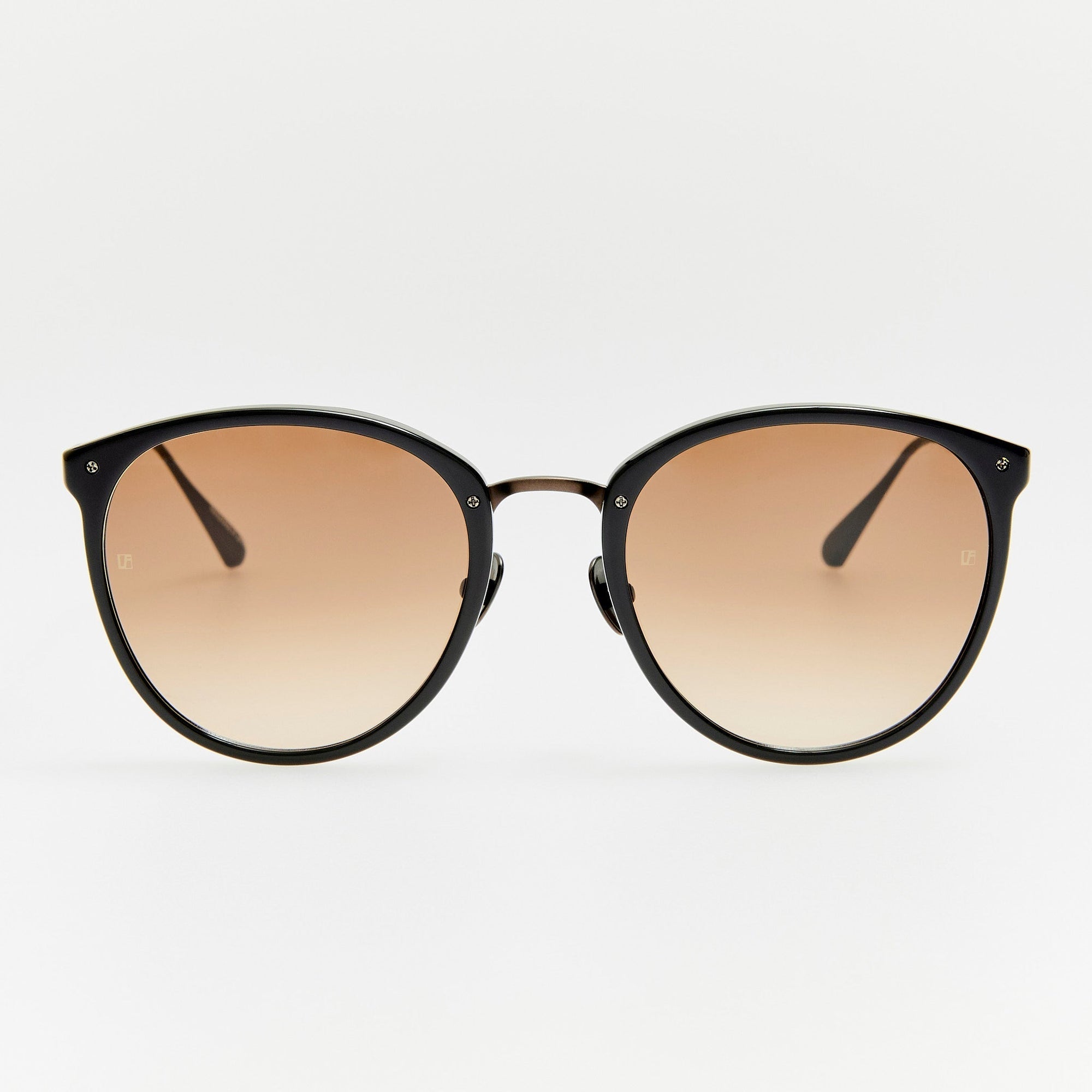 Calthorpe Sunglasses in Matt Nickel and Mocha