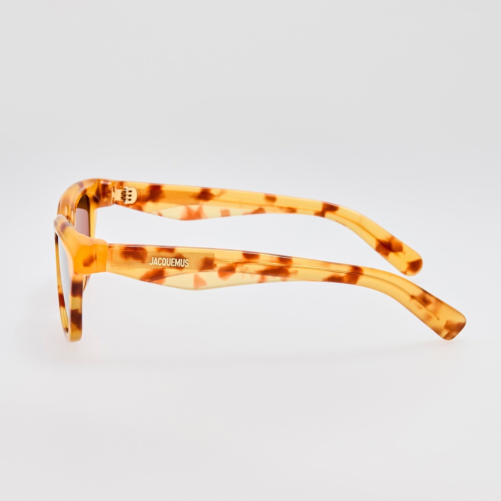 Carre Sunglasses in Beige Tortoiseshell