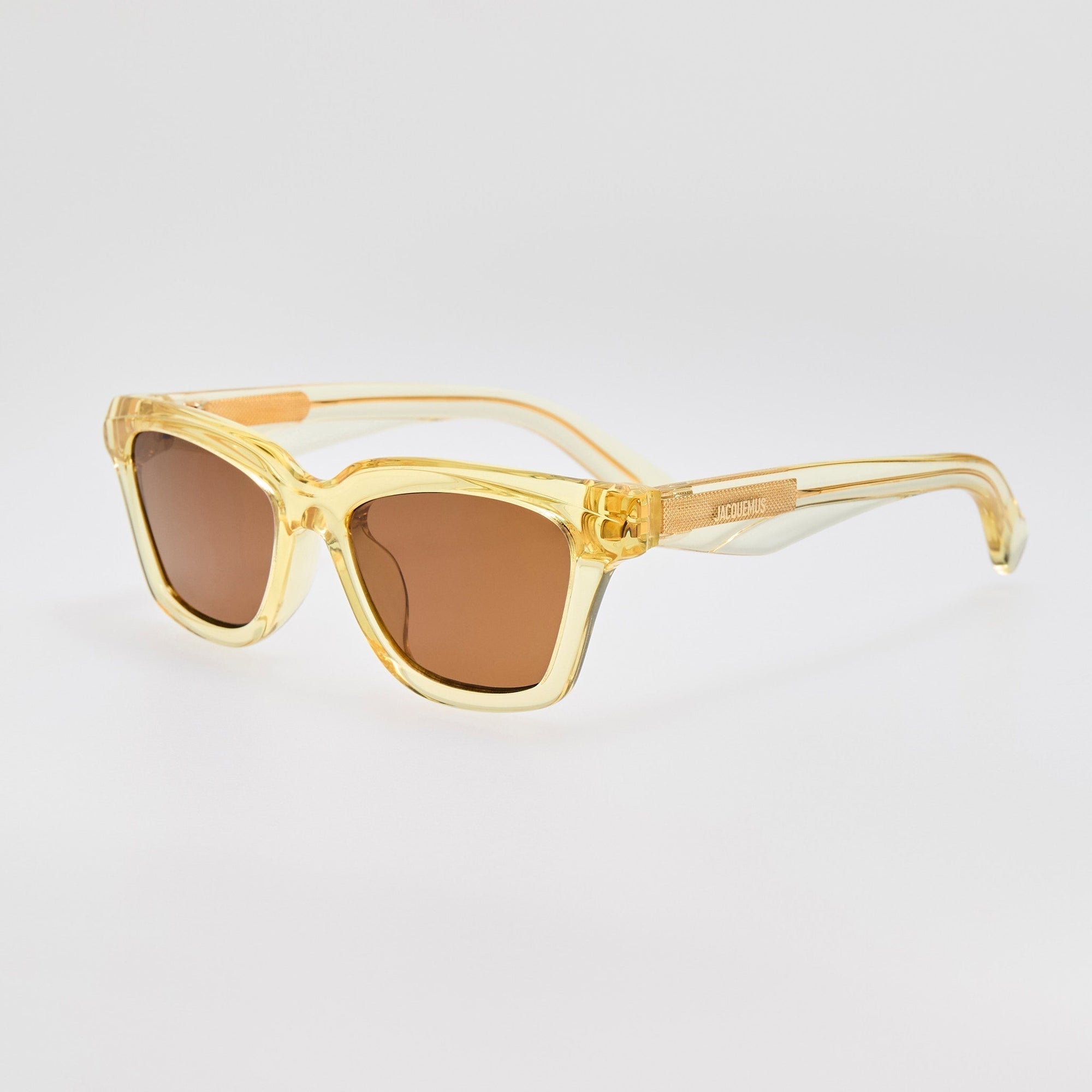 Carre Sunglasses in Crystal Yellow