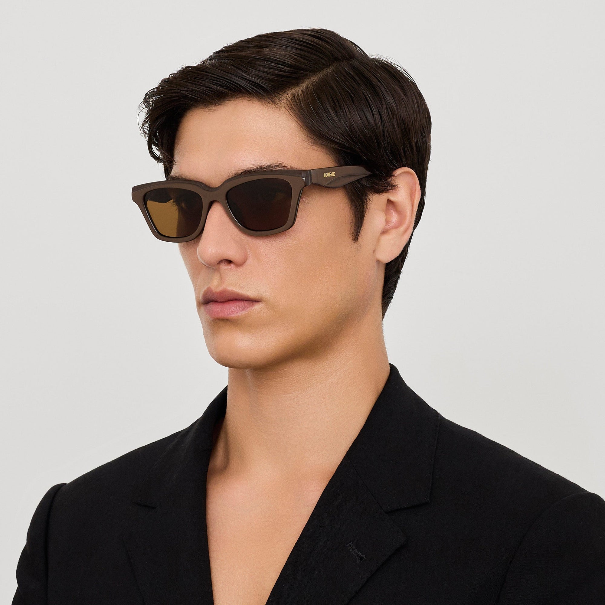 Carre Sunglasses in Metallic Brown