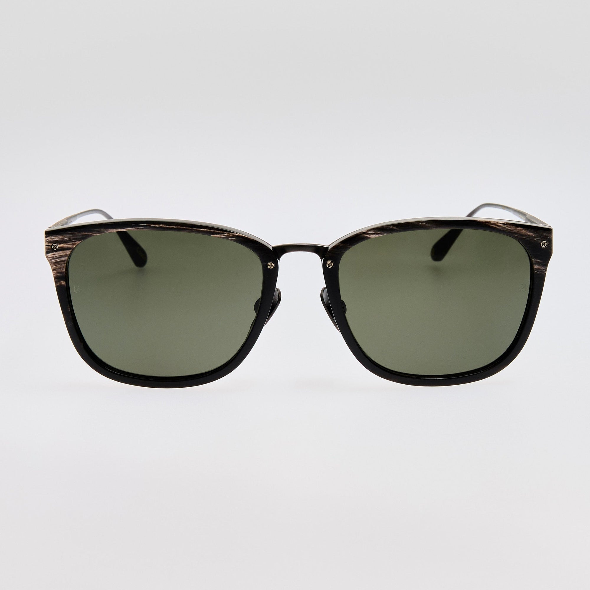 Cassin Sunglasses in Buffalo Horn and 925 Sterling Silver