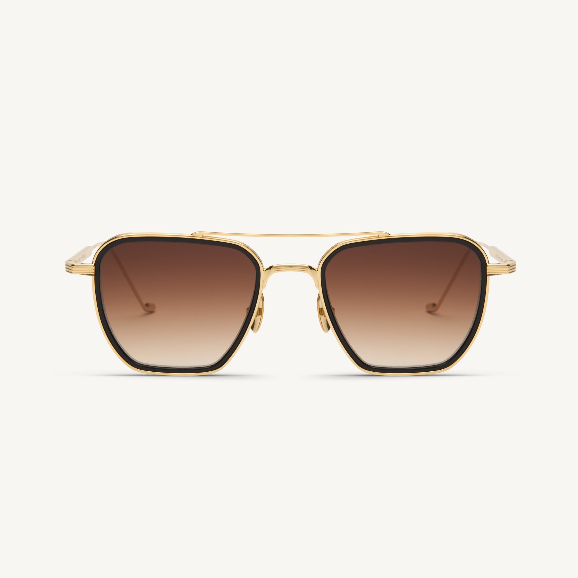 Cassius - Shiny Yellow Gold / Black