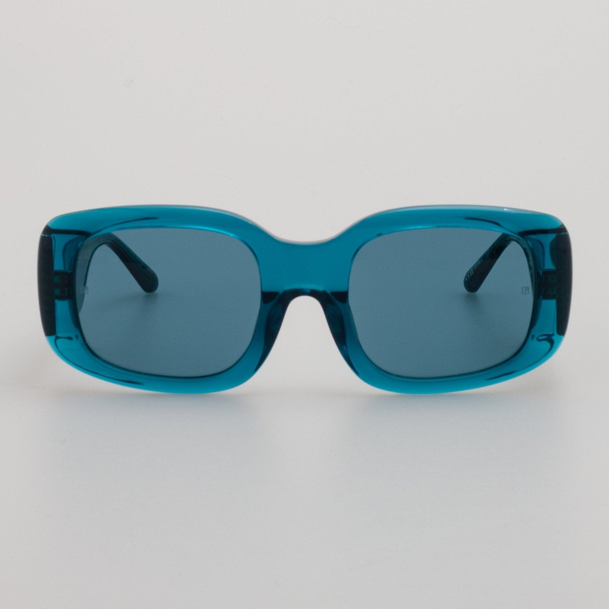 Celeste Oversize Sunglasses in Aqua