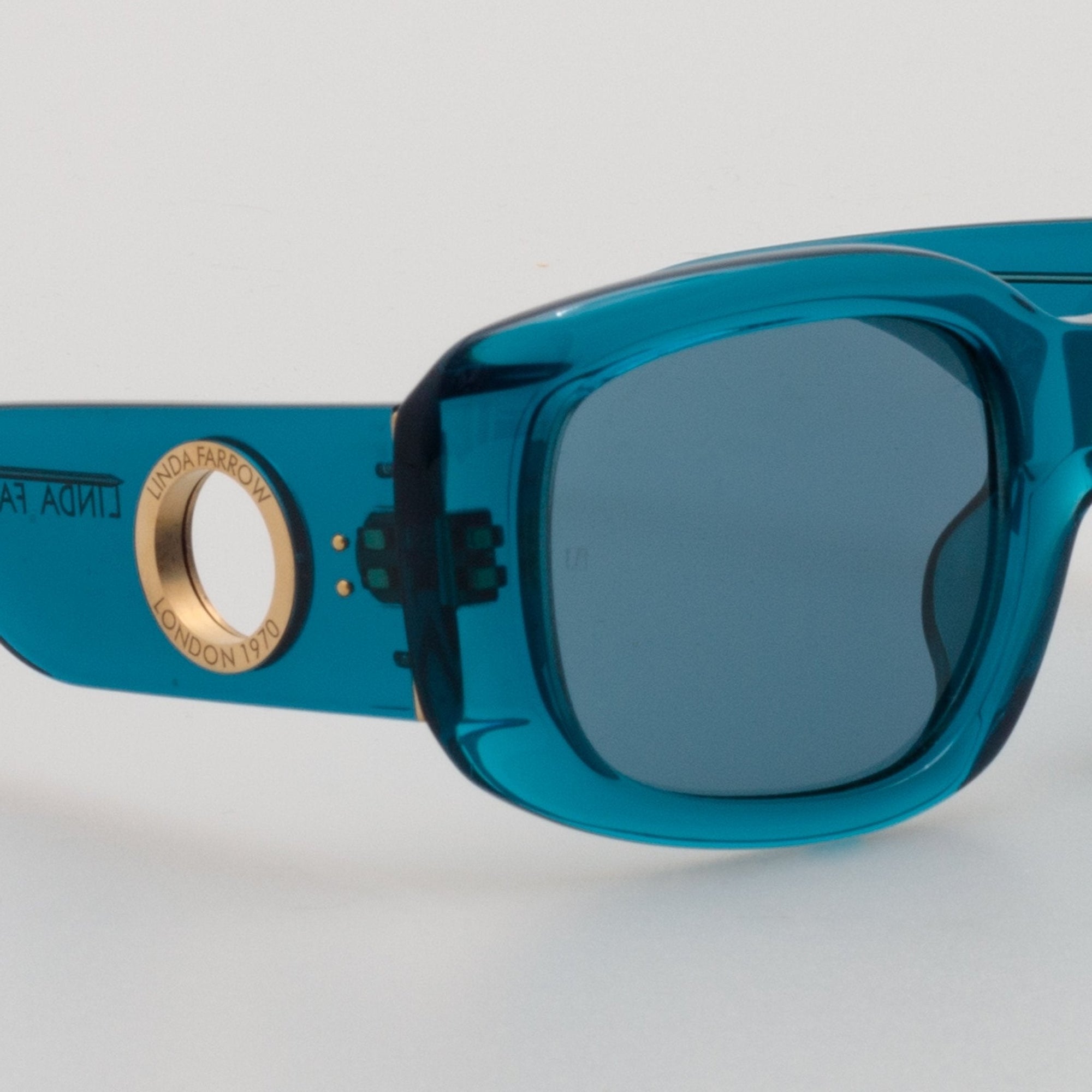 Celeste Oversize Sunglasses in Aqua