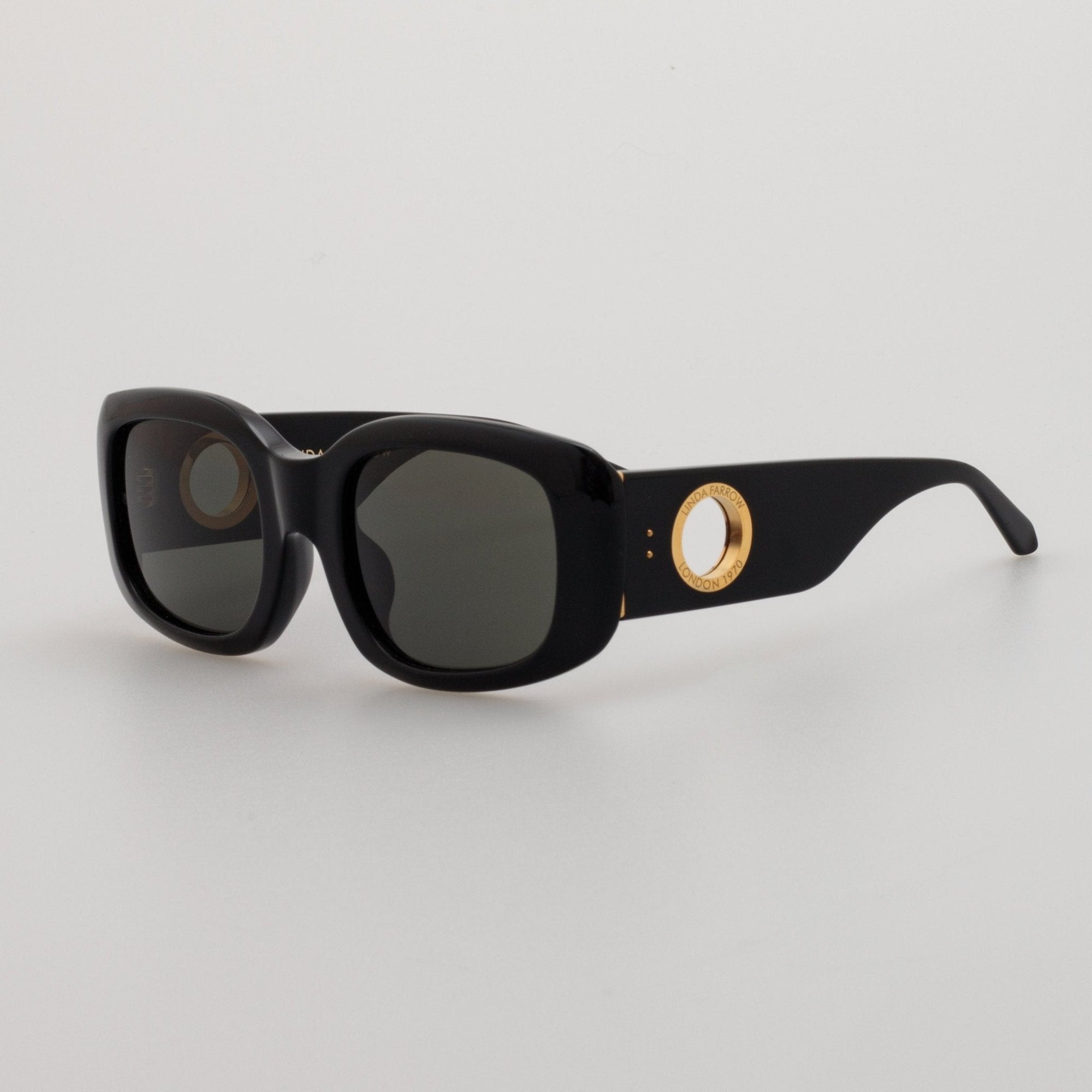 Celeste Oversize Sunglasses in Black