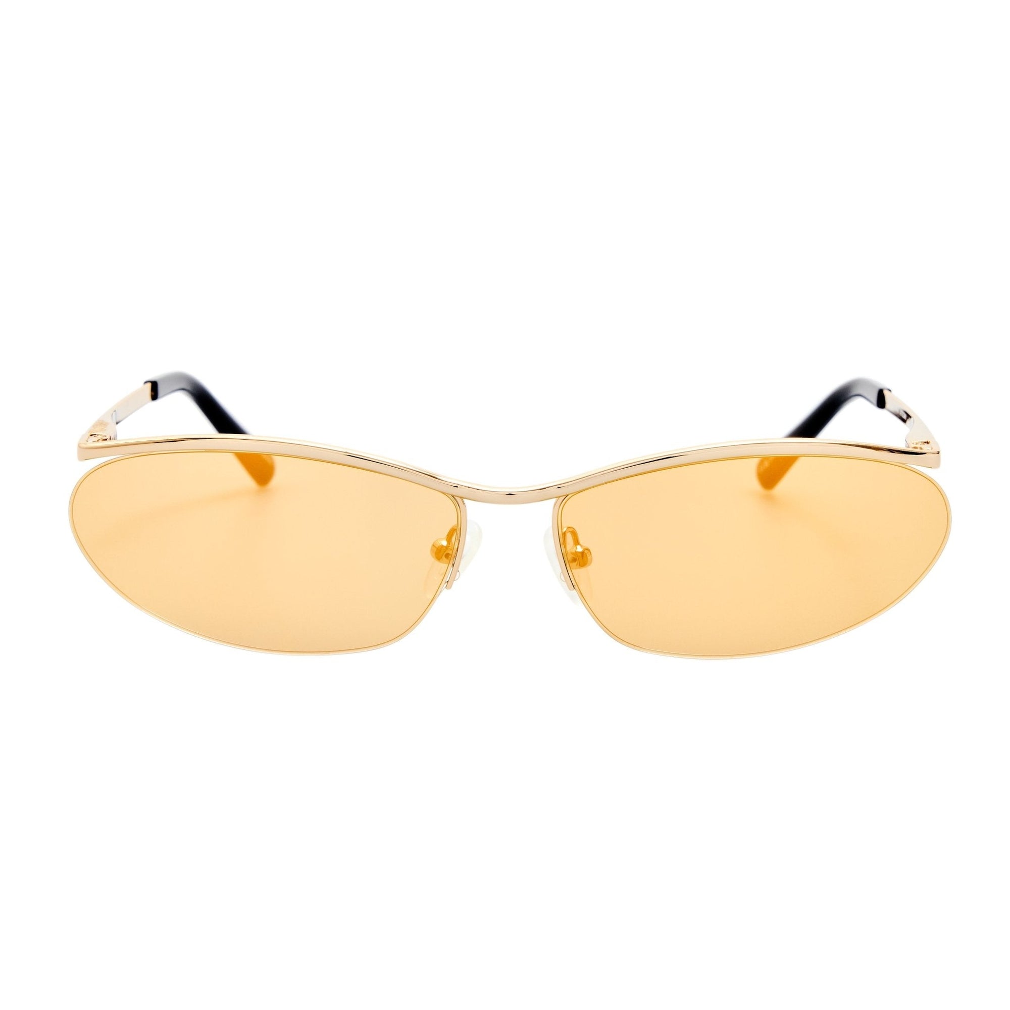 Charlotte Sunglasses in Gold Mirror